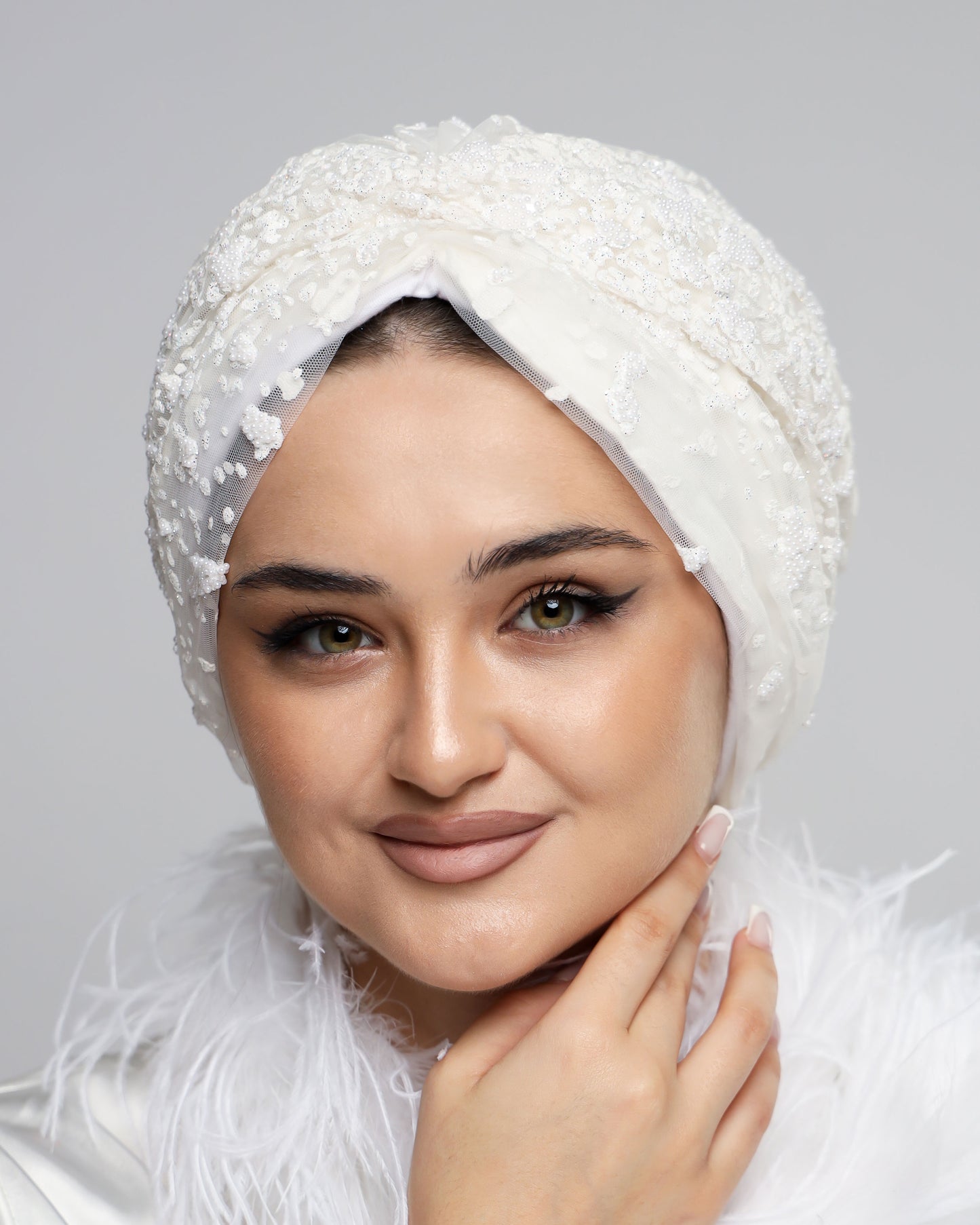 Bridal Dramatic Nature Turban