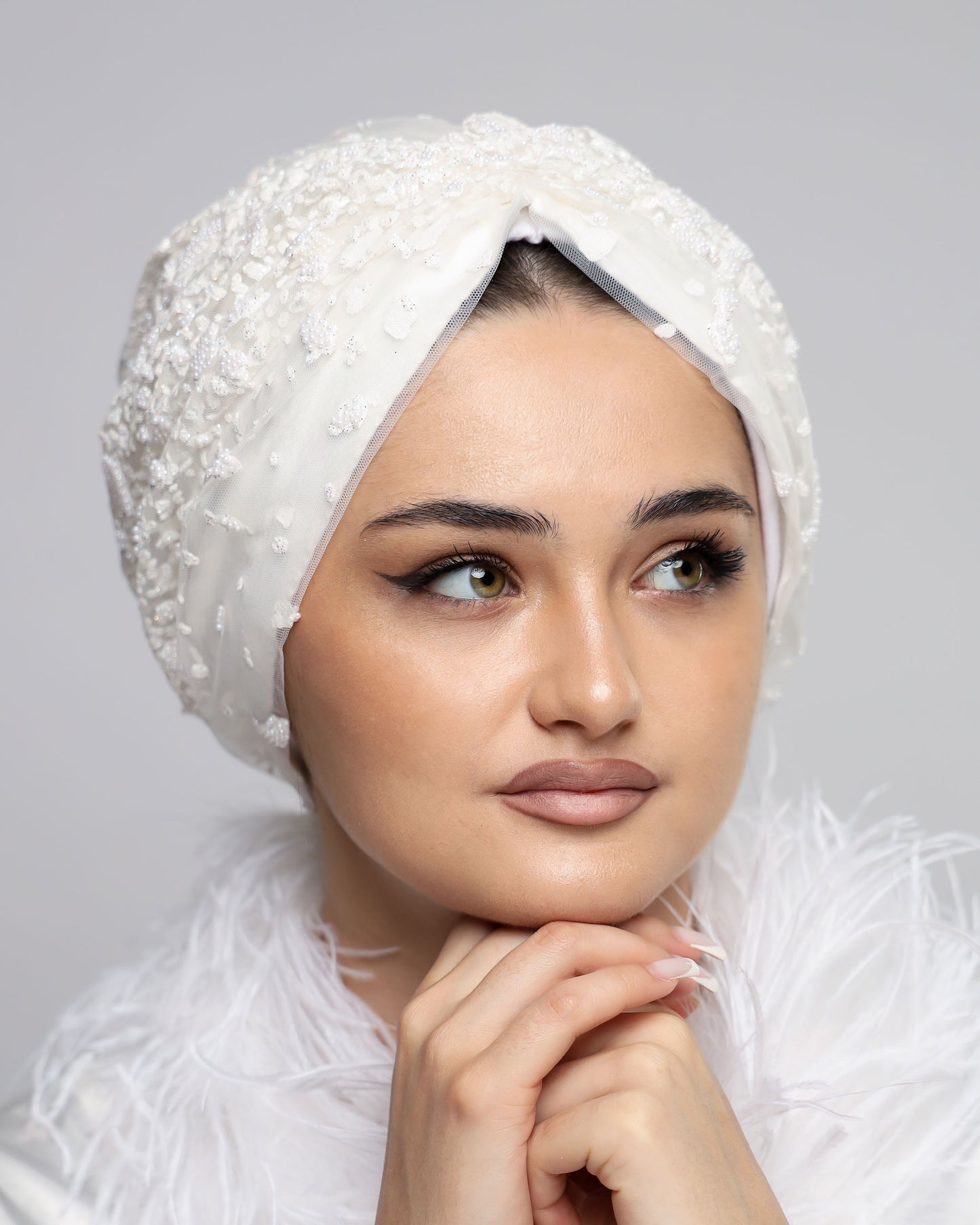 Bridal Dramatic Nature Turban