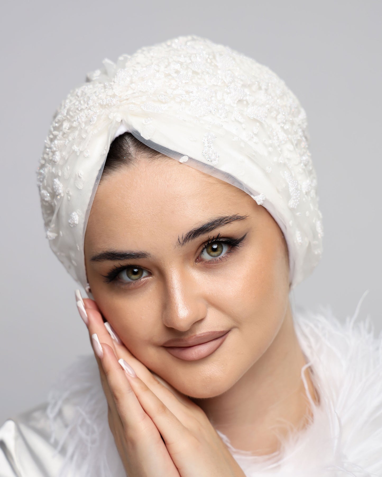 Bridal Dramatic Nature Turban