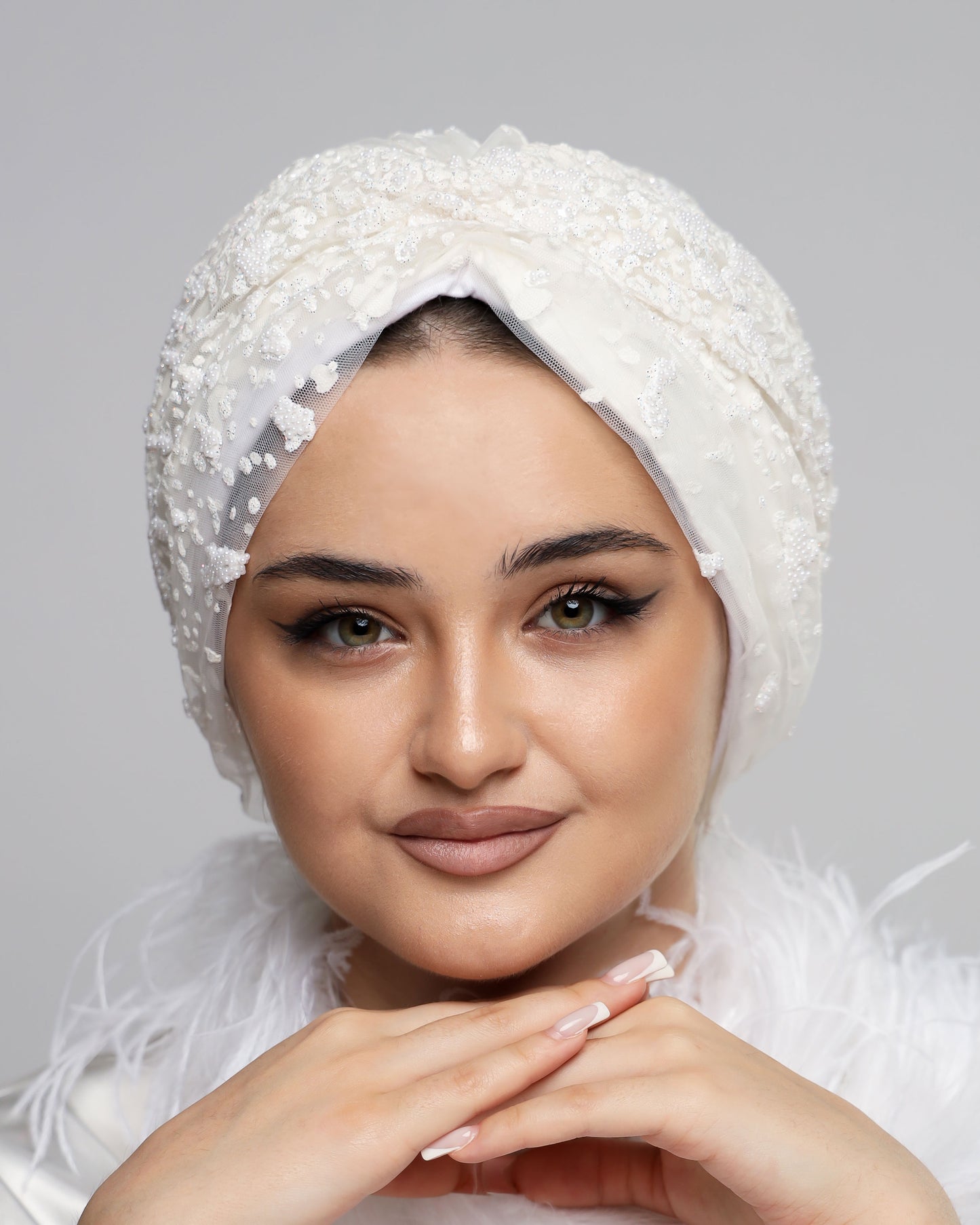 Bridal Dramatic Nature Turban