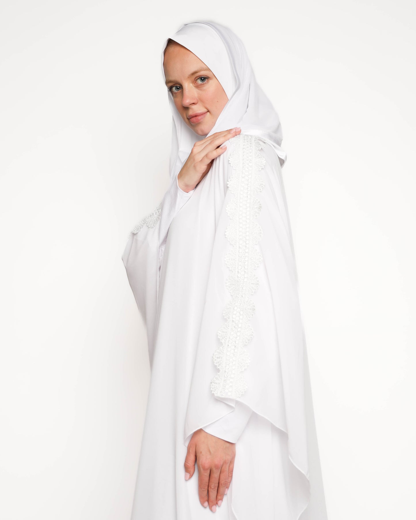 Lace Chiffon Kaftan