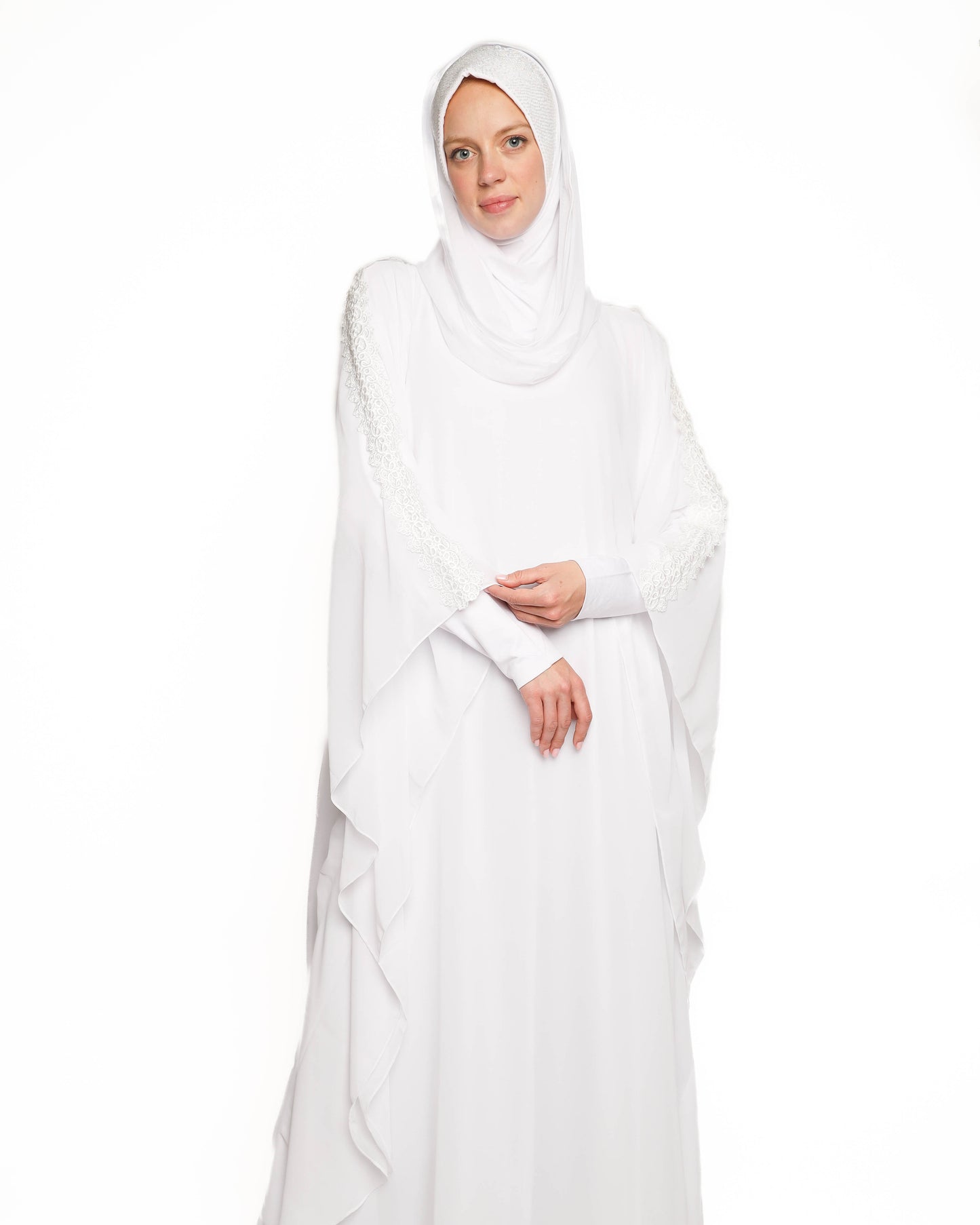 Lace Chiffon Kaftan 02