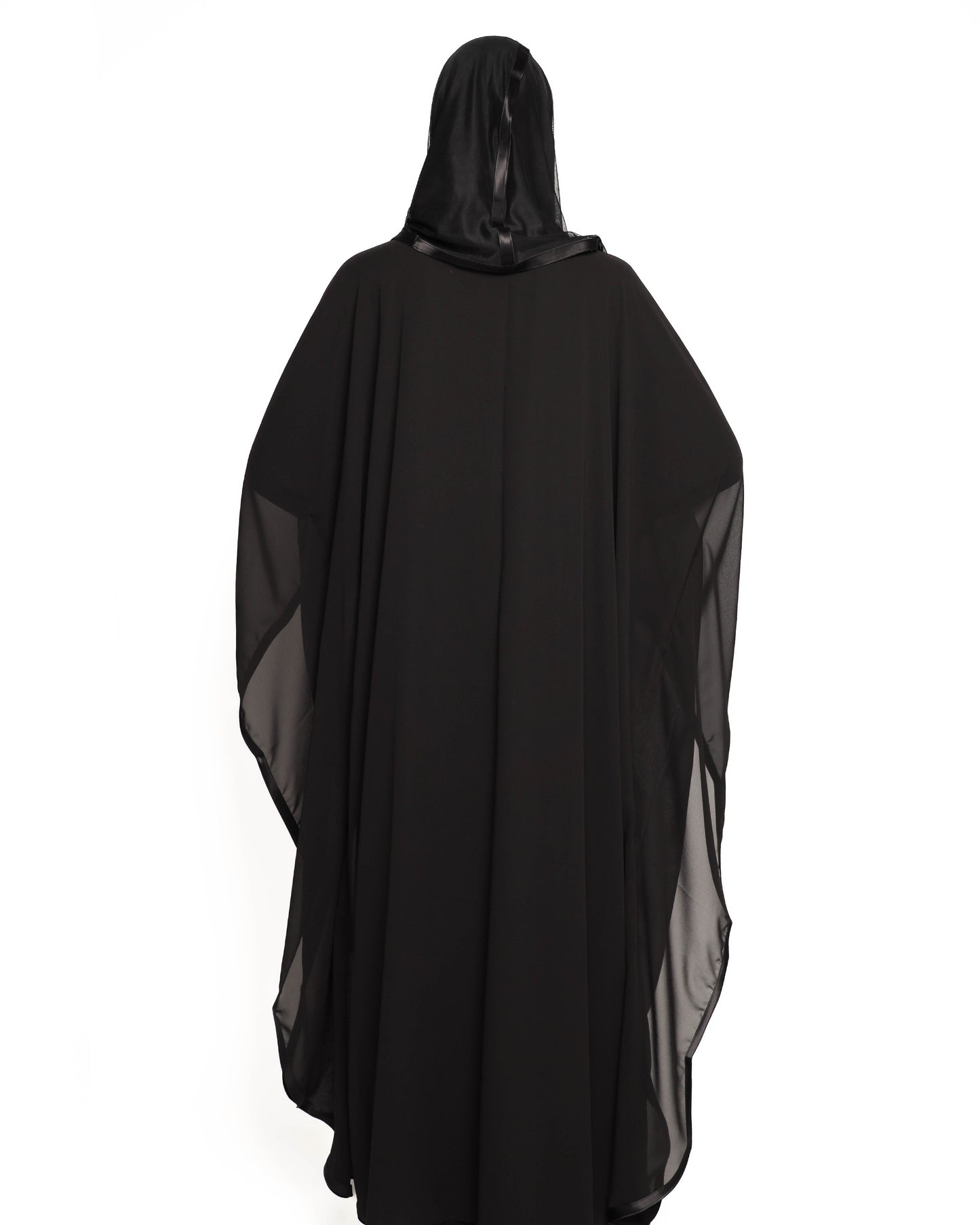 Black Chiffon kaftan