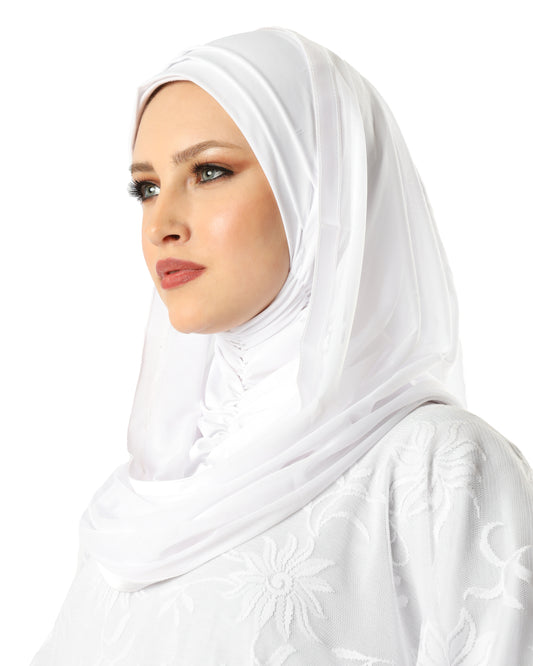 White Ready Hijab