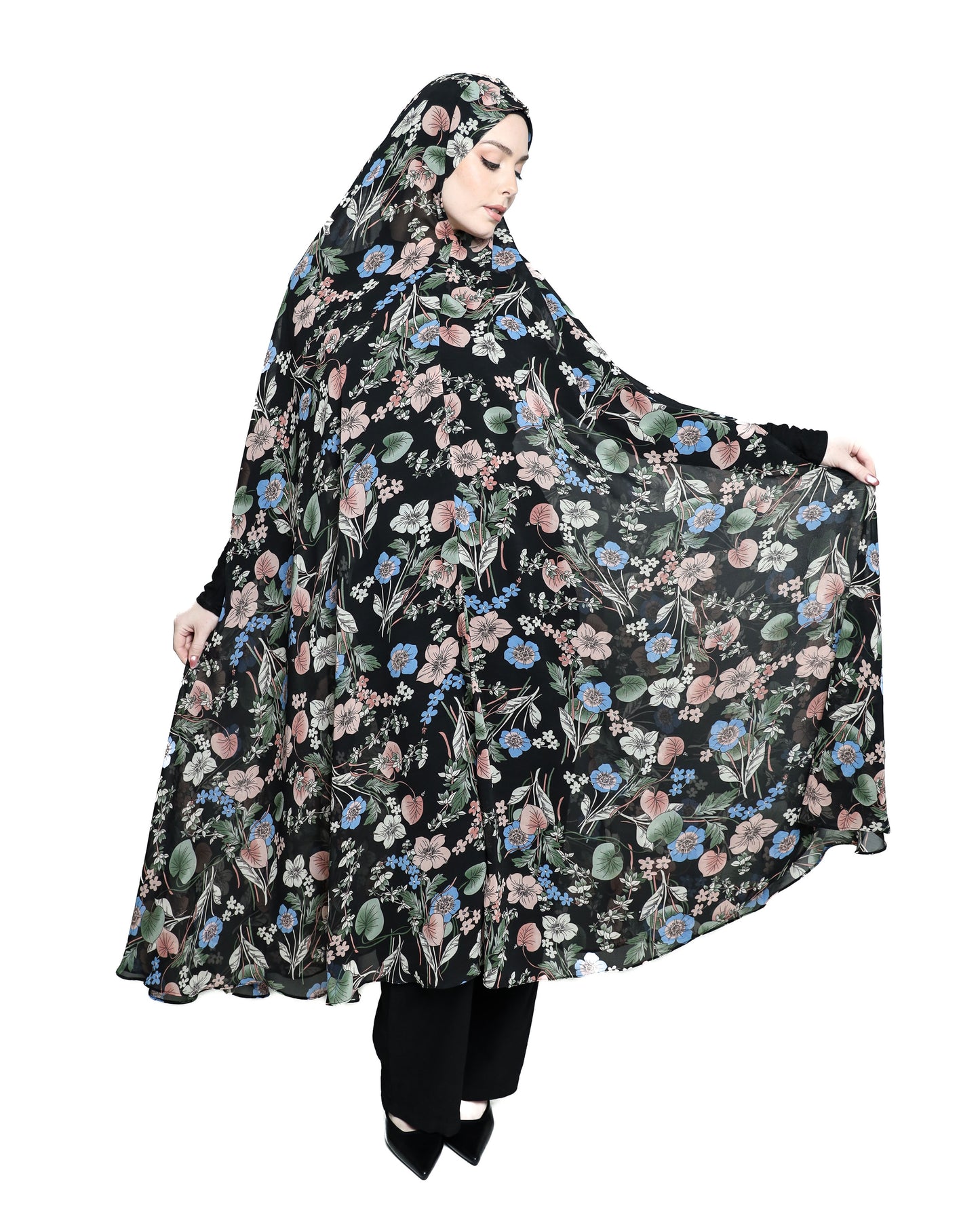 Chiffon Praying Hijab 01