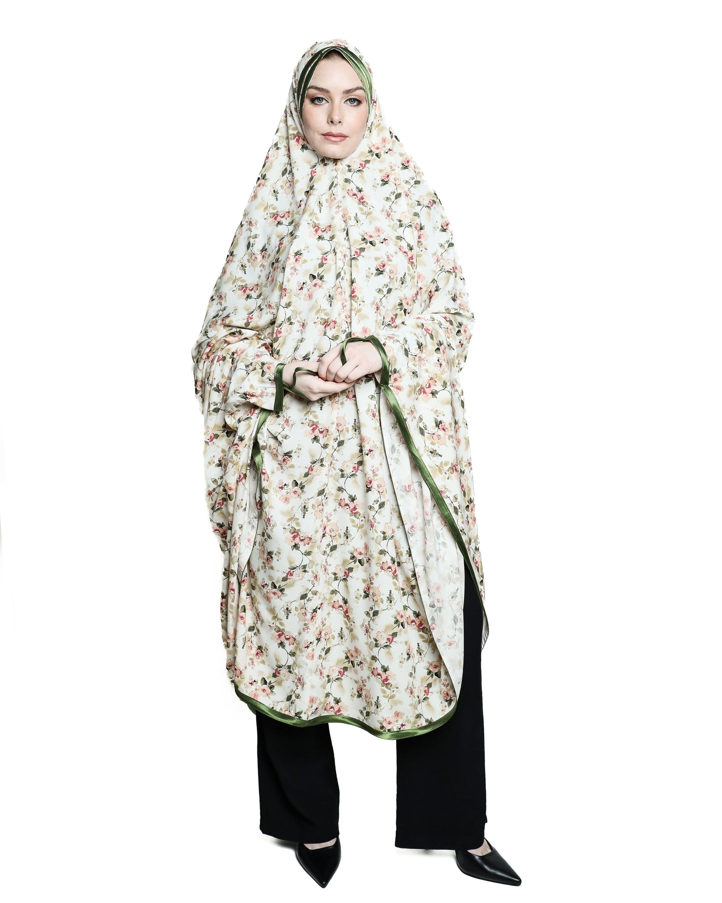 Floral Praying Hijab