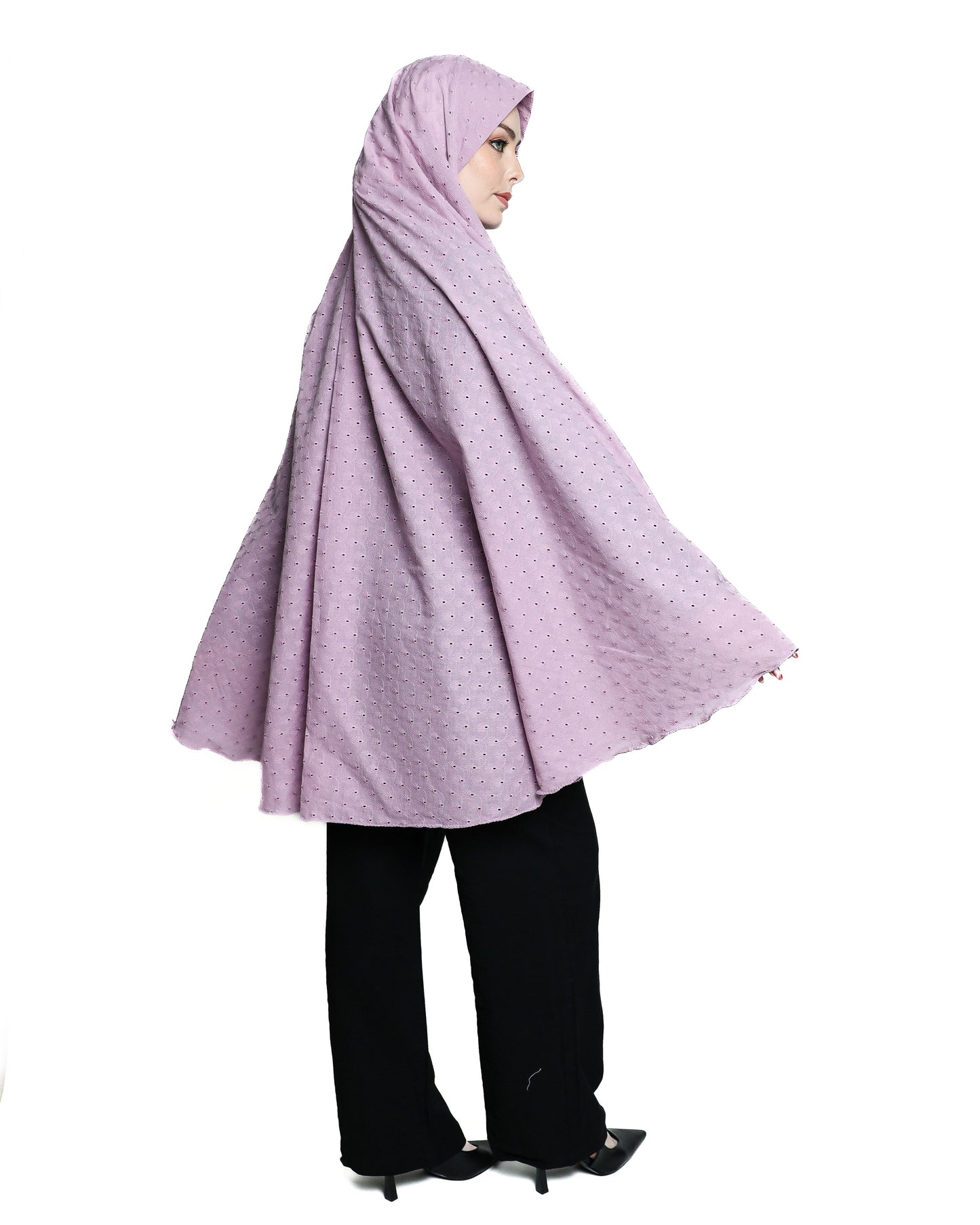 Short Plain Praying Hijab