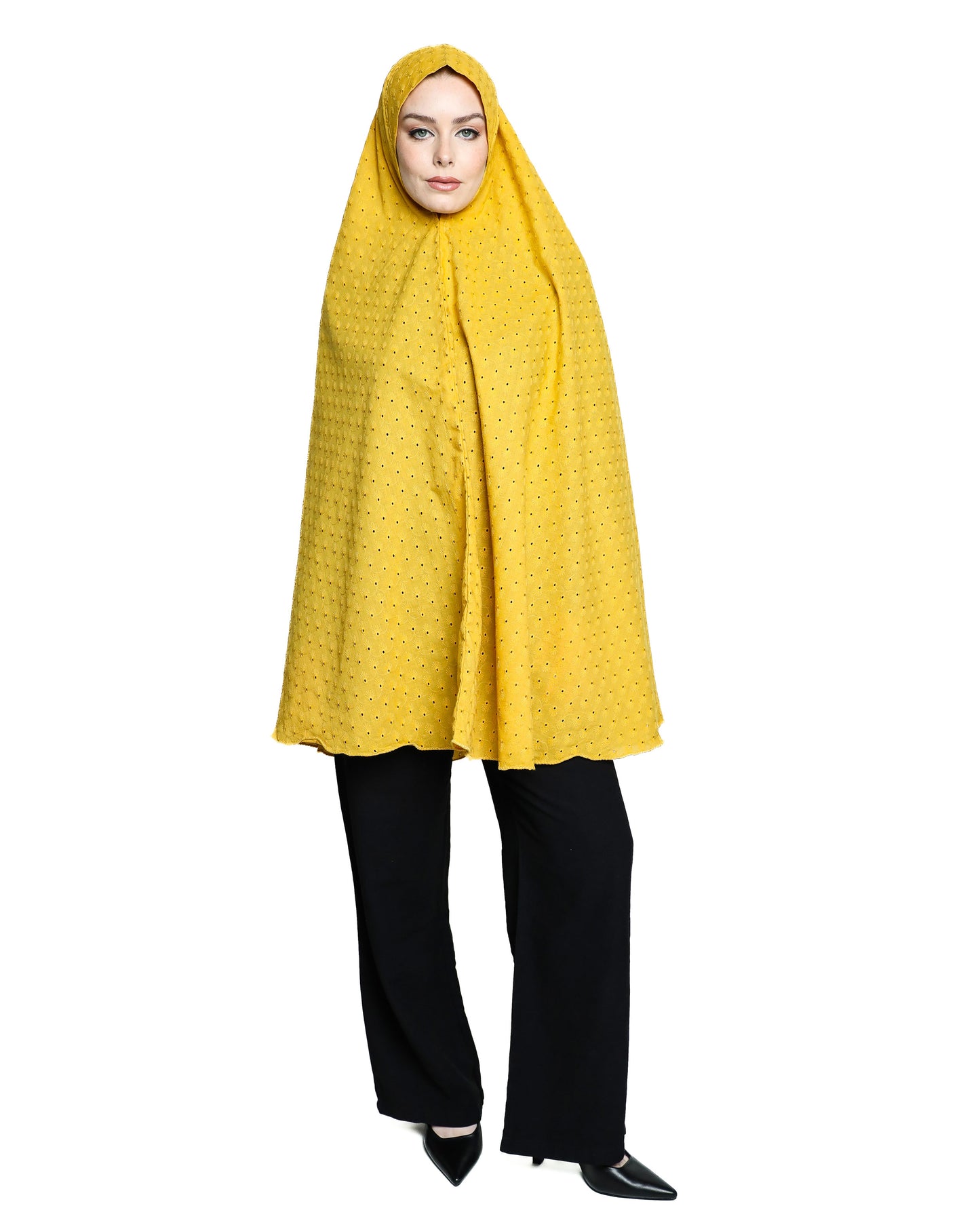 Short Plain Praying Hijab