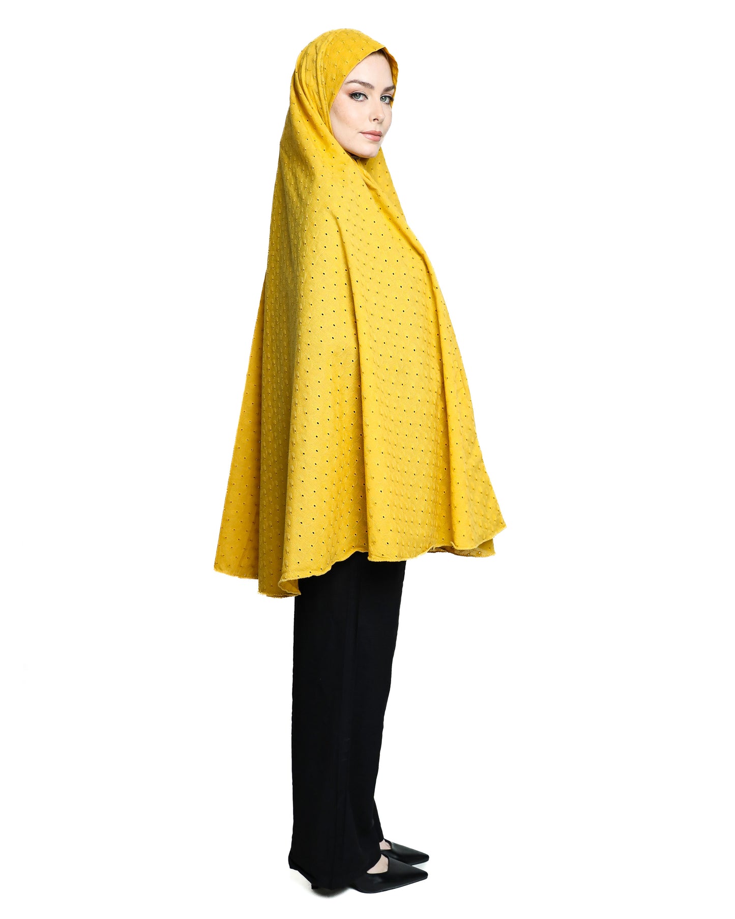 Short Plain Praying Hijab