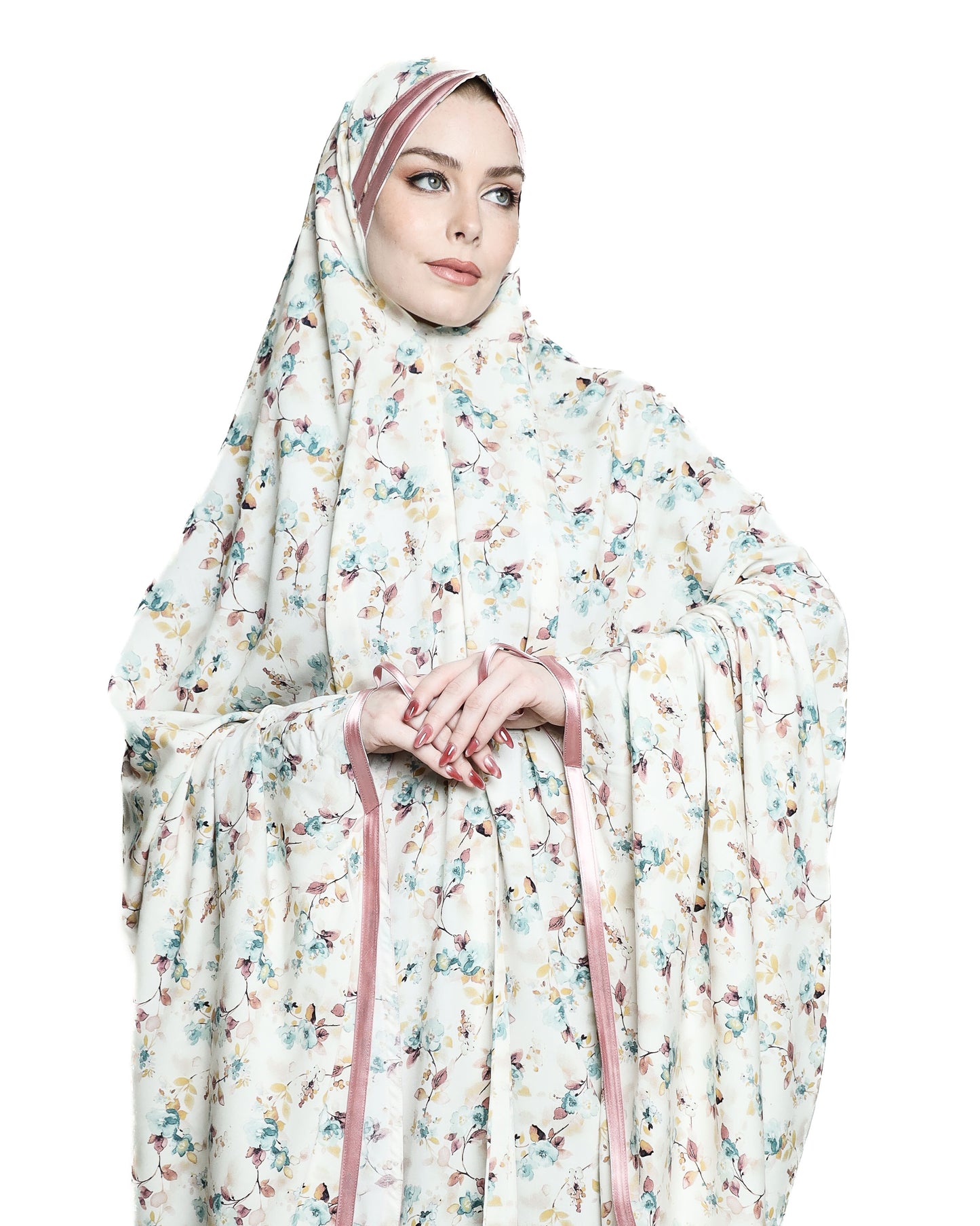 Flowers Praying Hijabs Gift Box