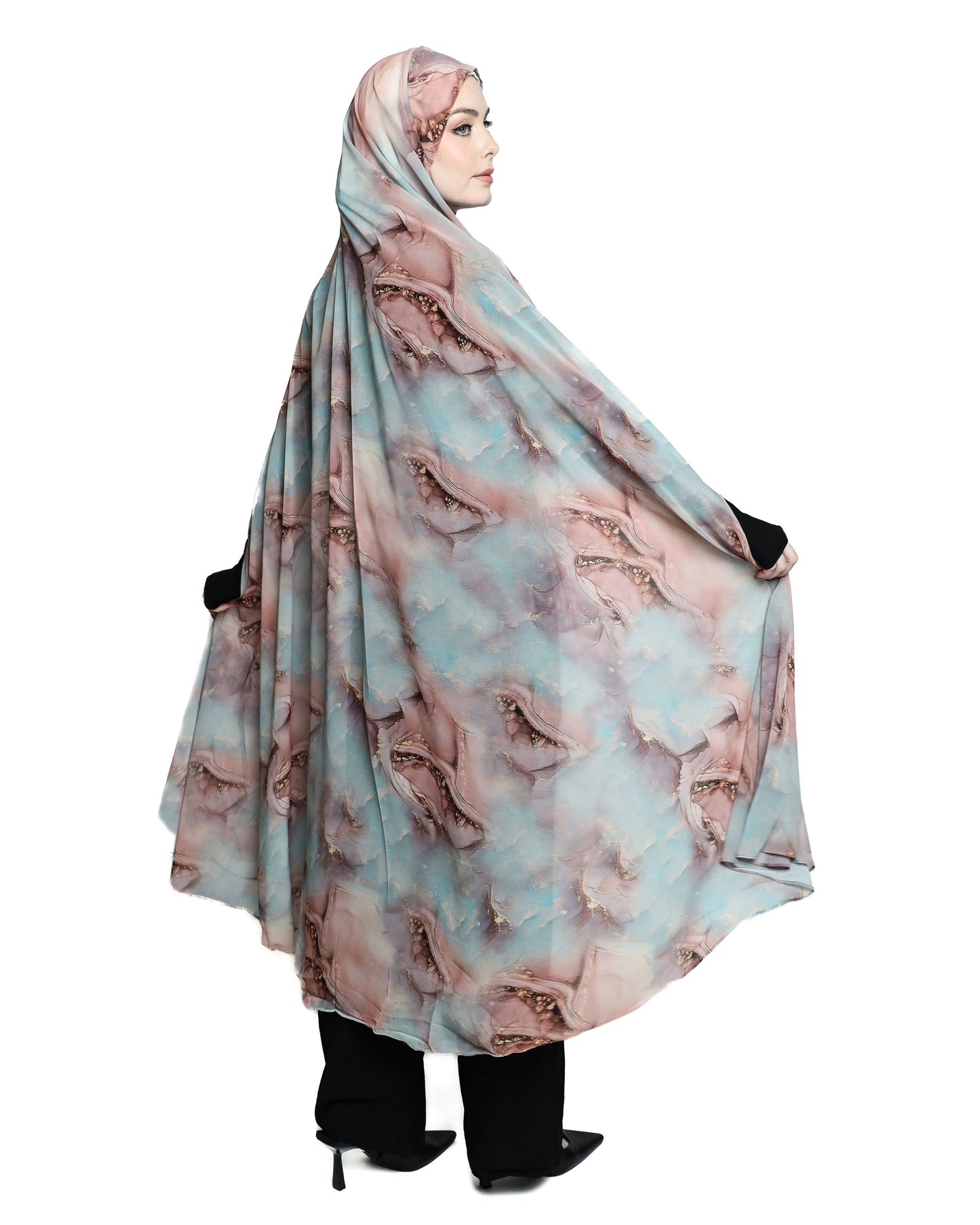 Chiffon Praying Hijab 02