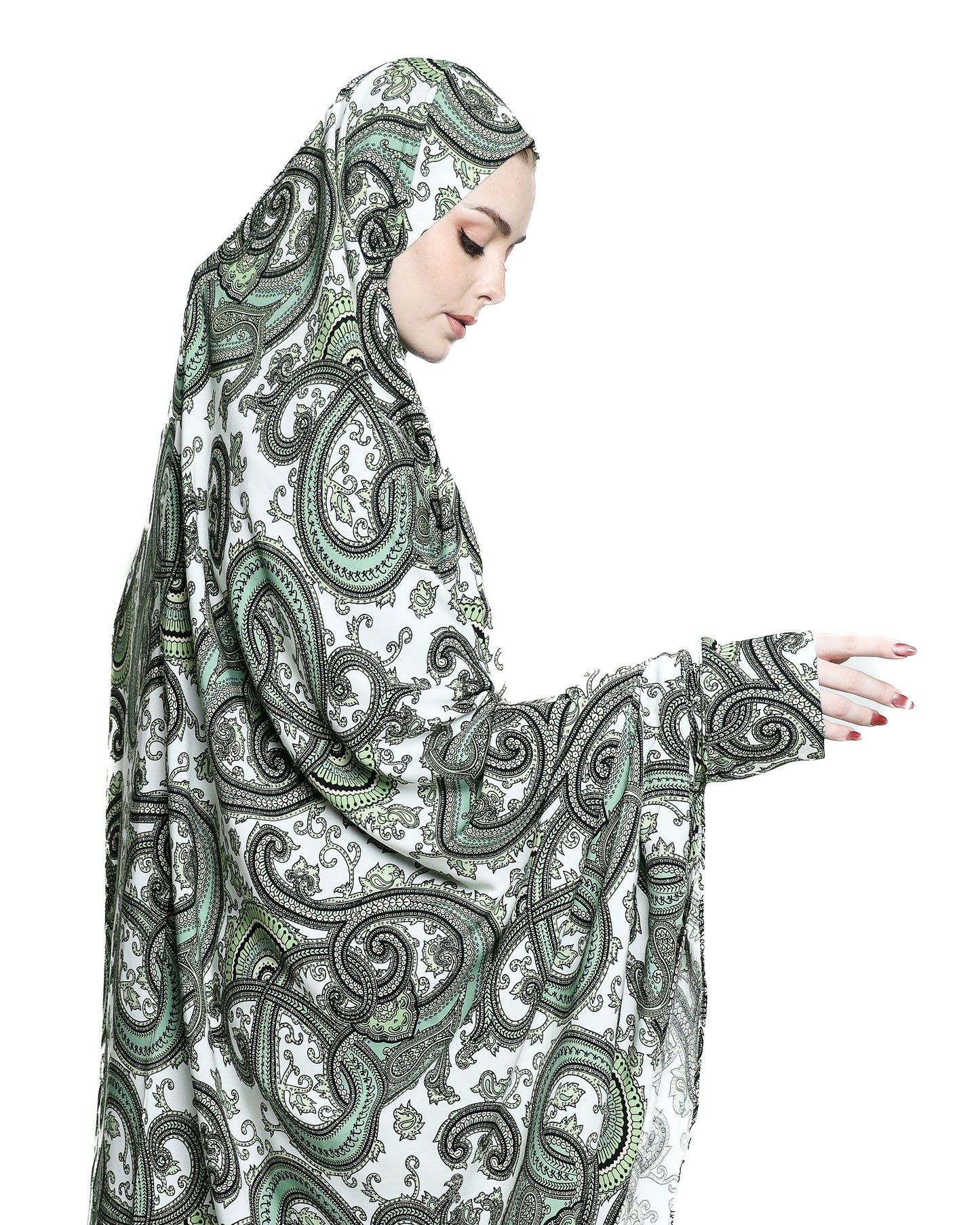 Paisley Praying Hijab