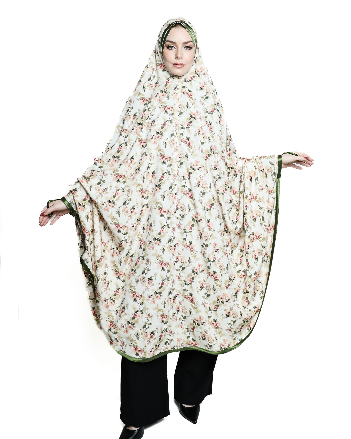 Floral Praying Hijab