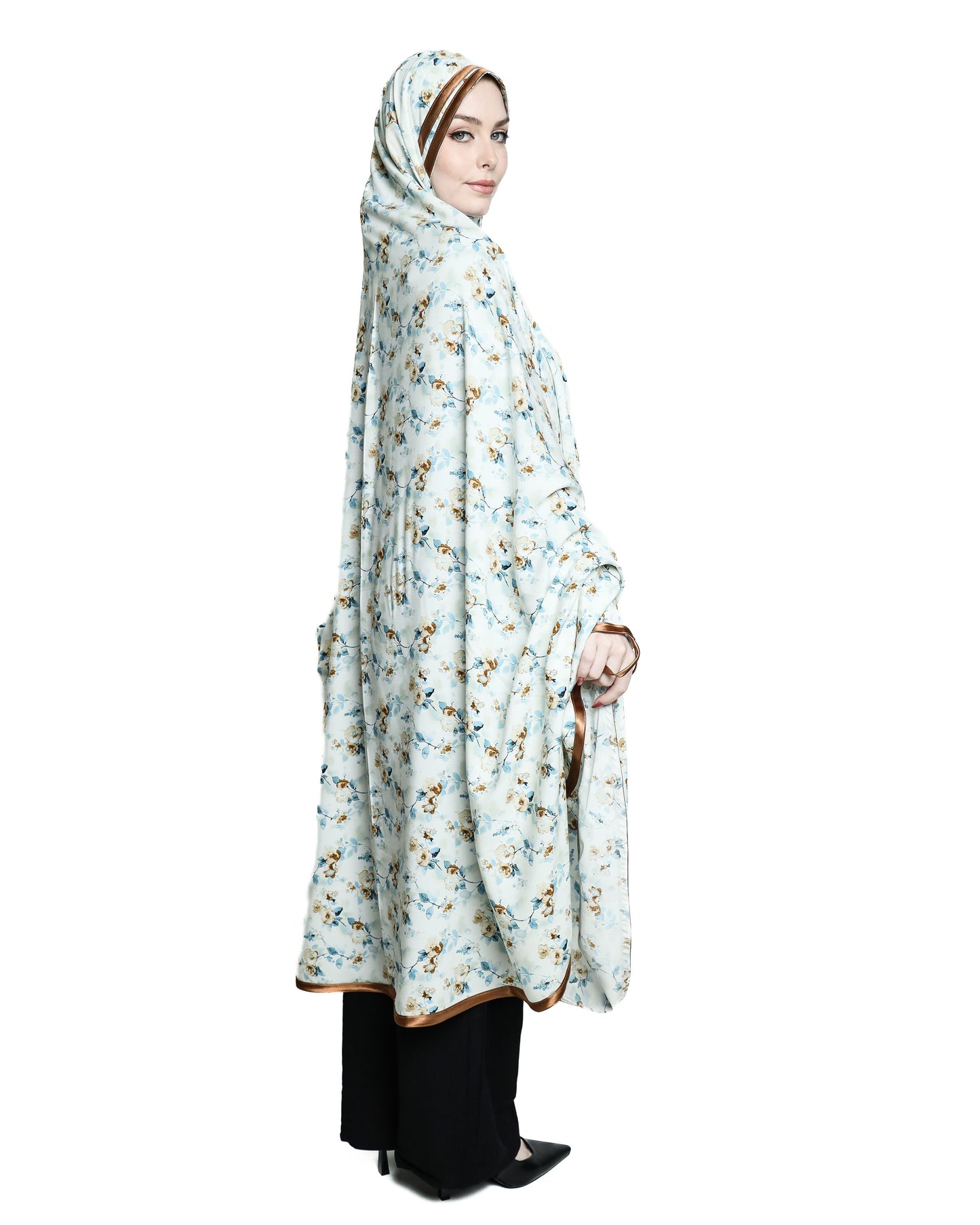 Floral Praying Hijab