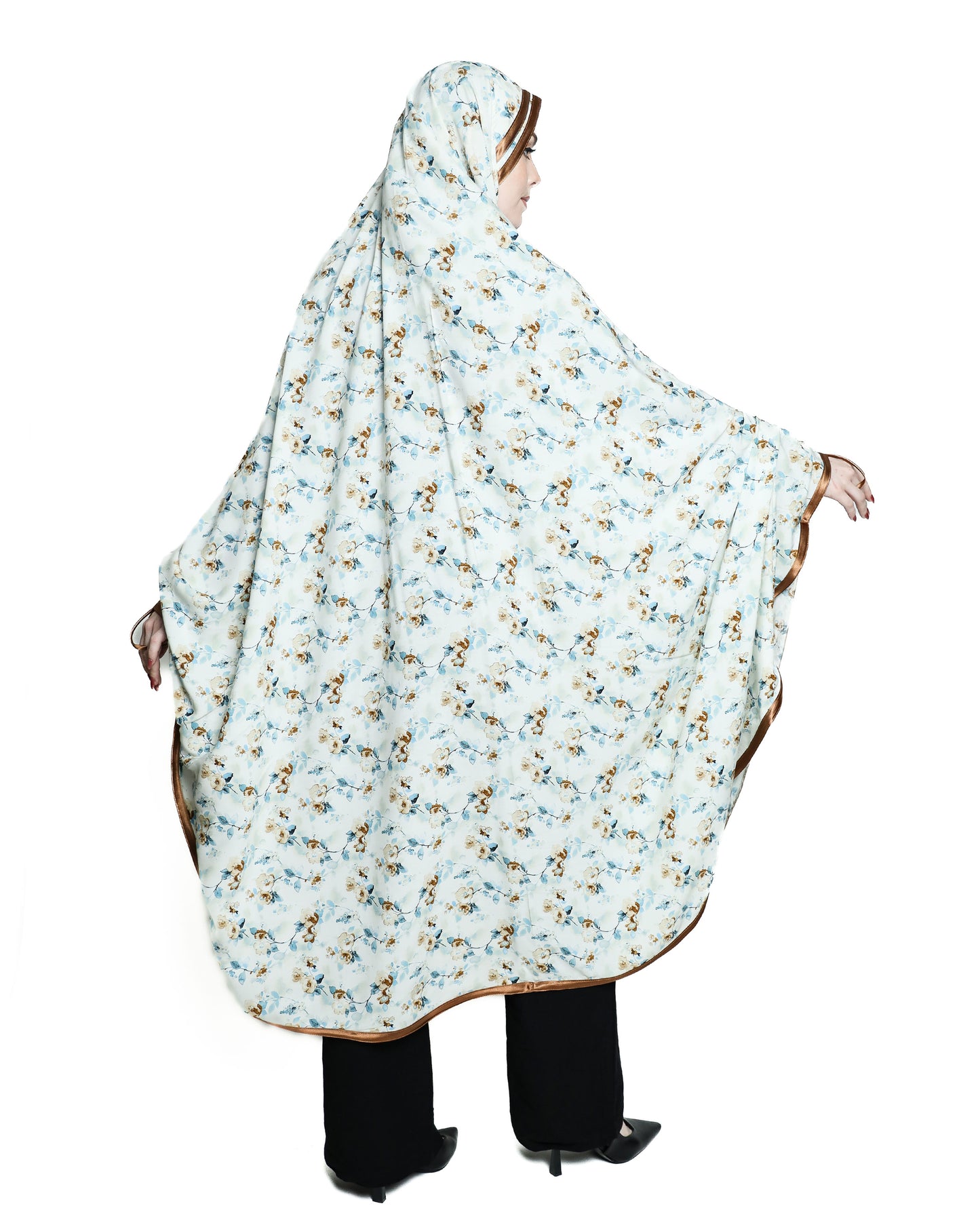 Floral Praying Hijab