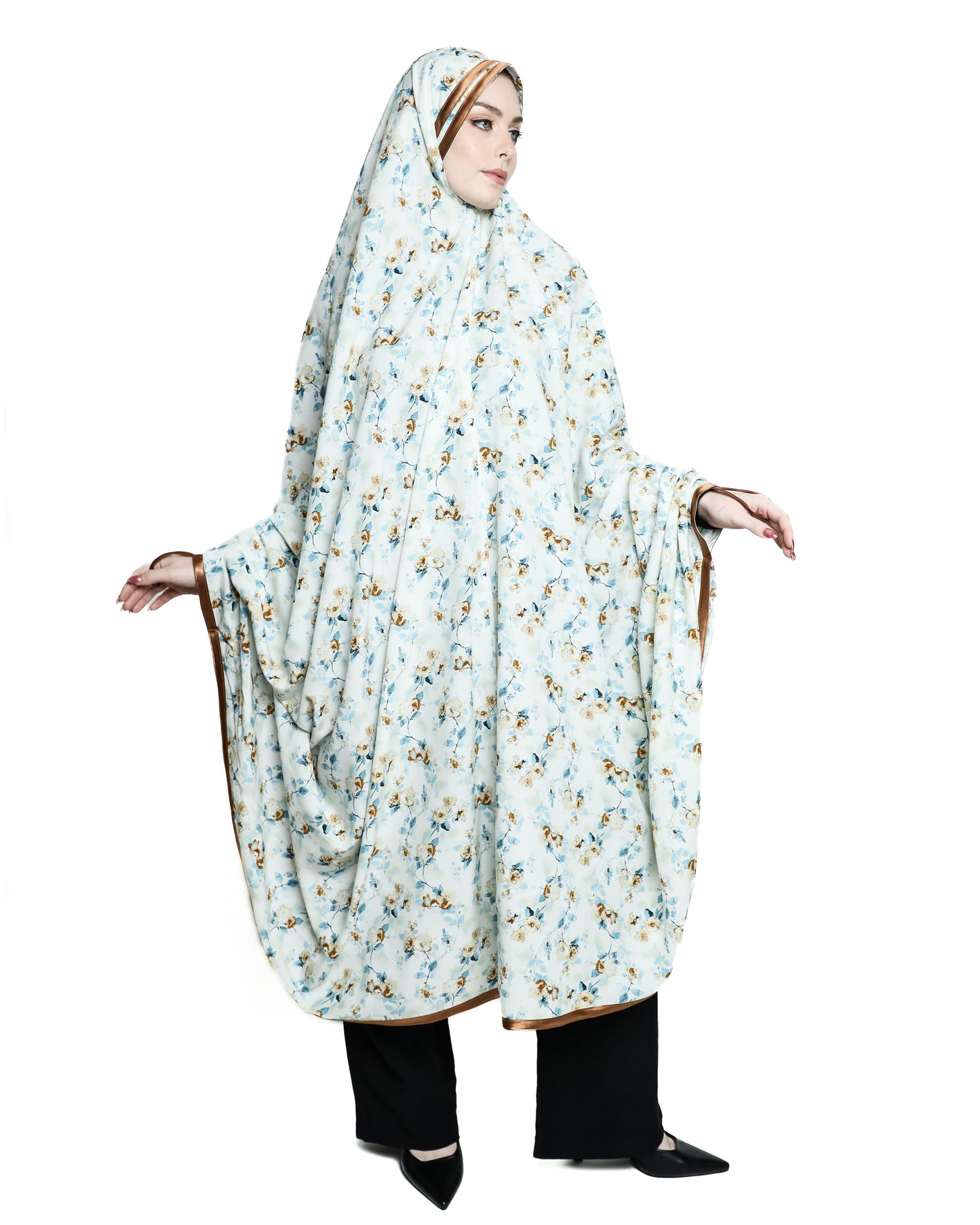 Floral Praying Hijab