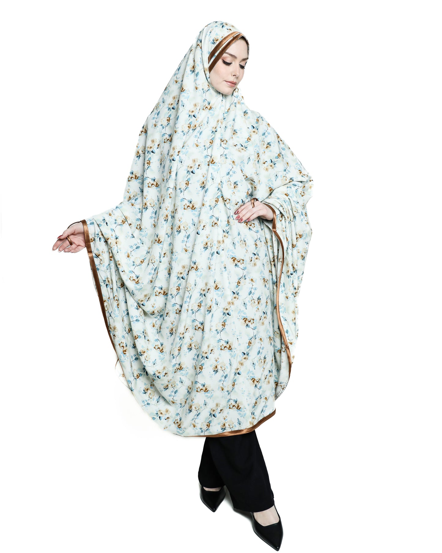 Floral Praying Hijab