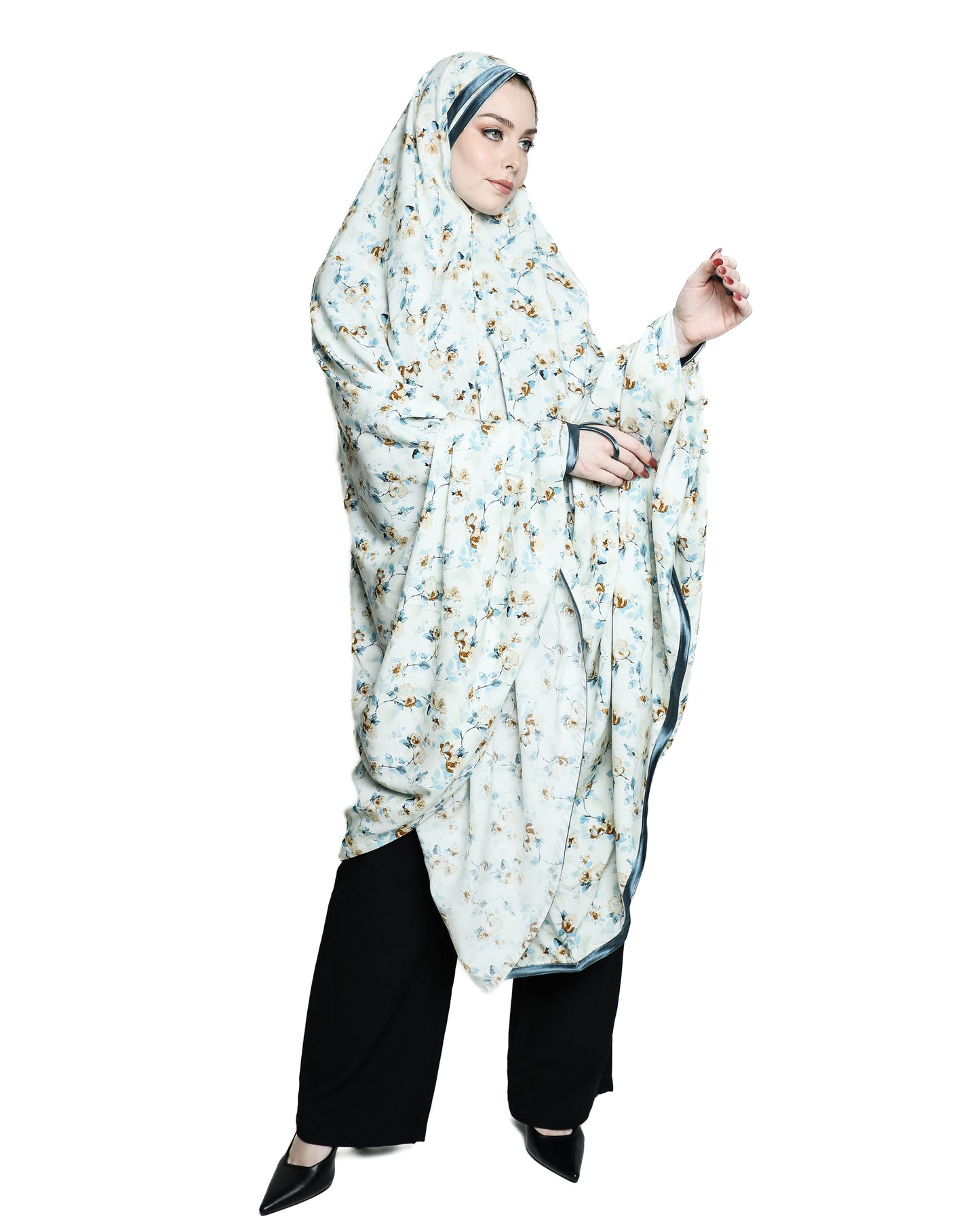 Floral Praying Hijab