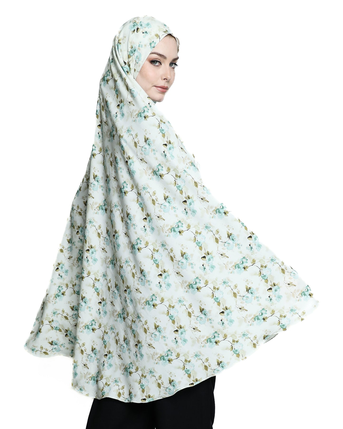 Flowers Praying Hijabs (Short) Gift Box