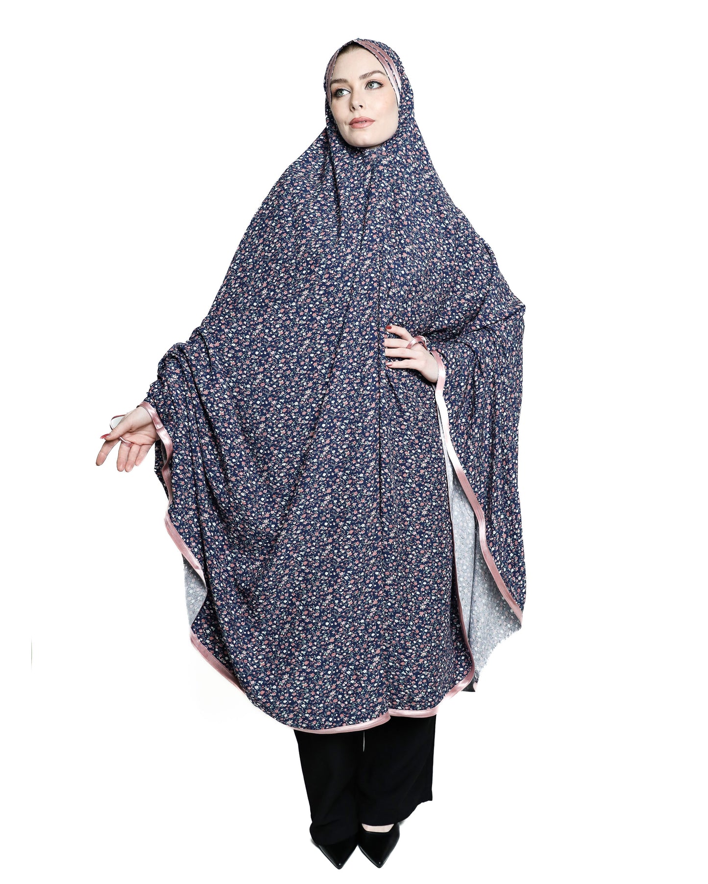 Ditsy Floral Praying Hijab