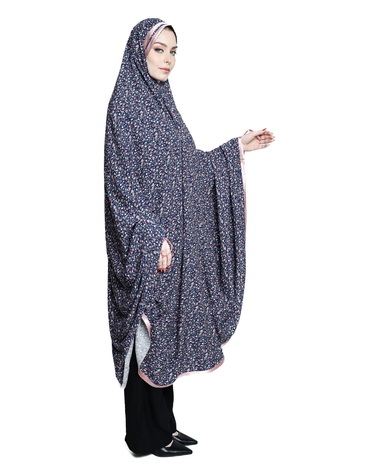 Ditsy Floral Praying Hijab