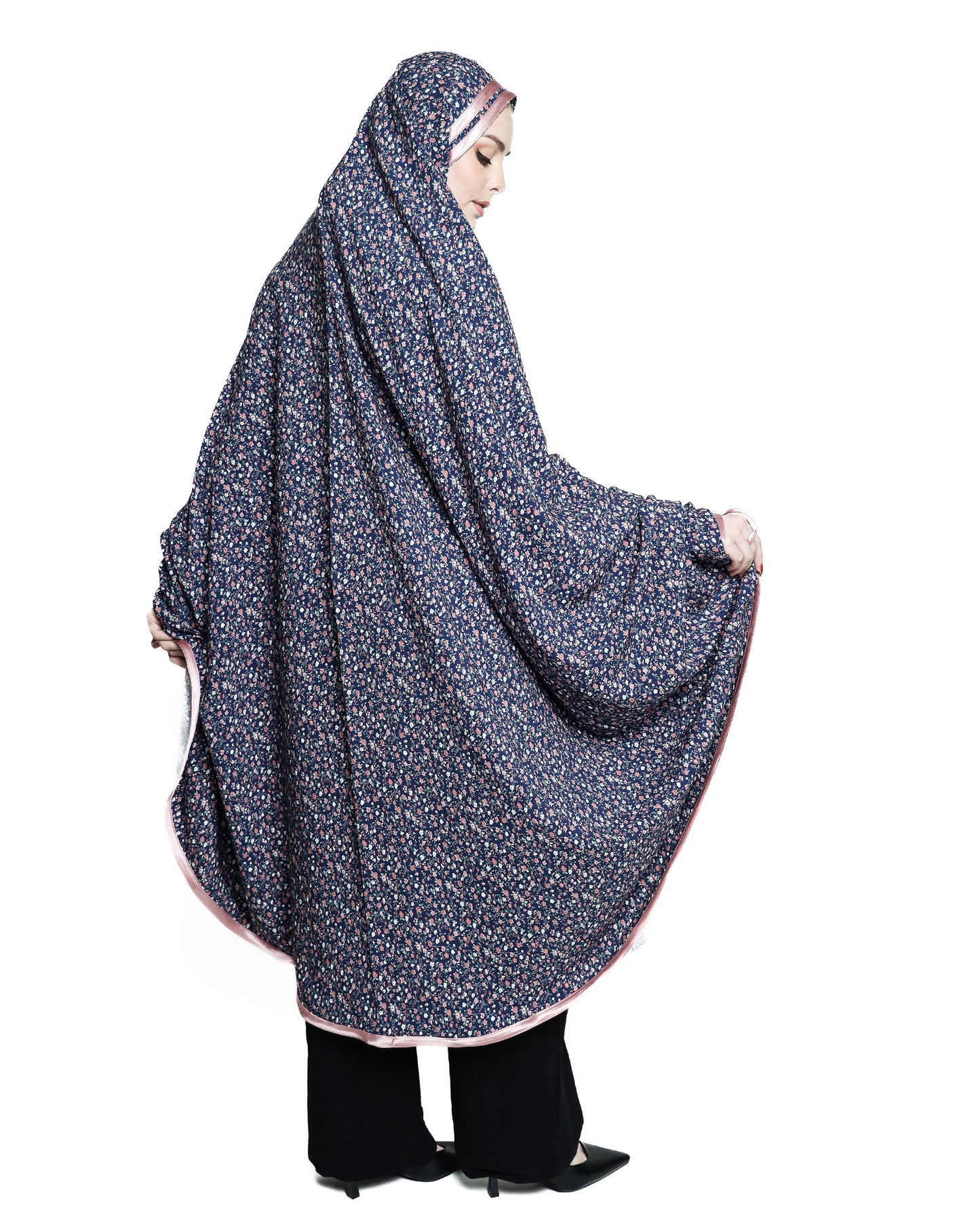 Ditsy Floral Praying Hijab