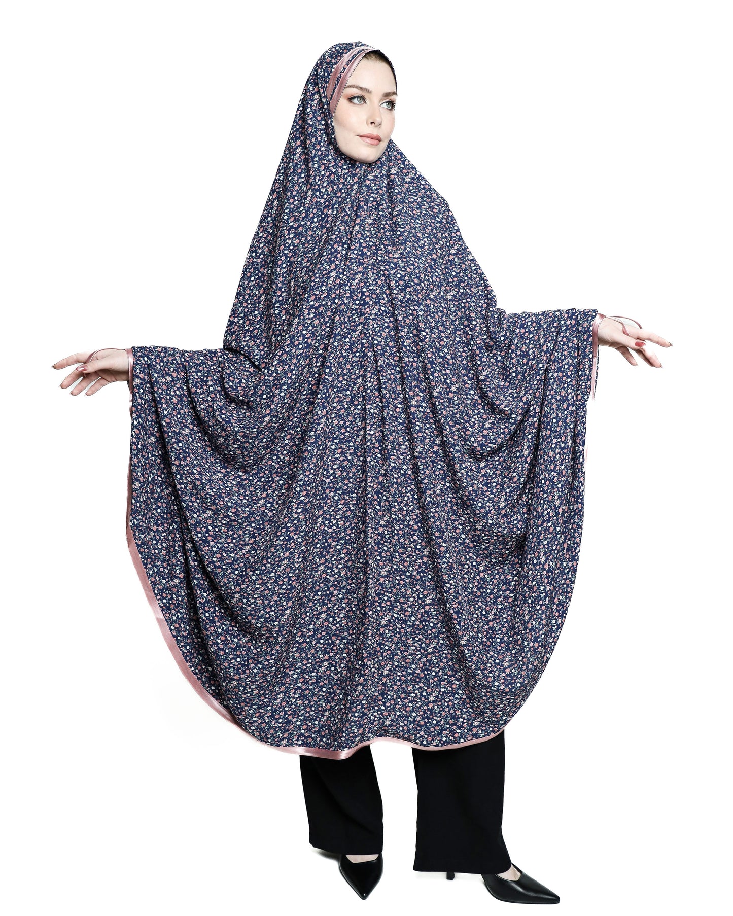 Ditsy Floral Praying Hijab