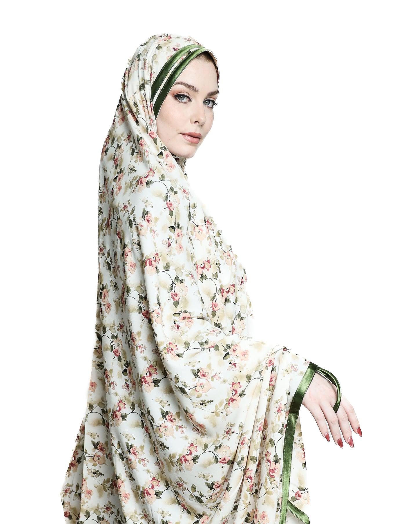 Flowers Praying Hijabs Gift Box