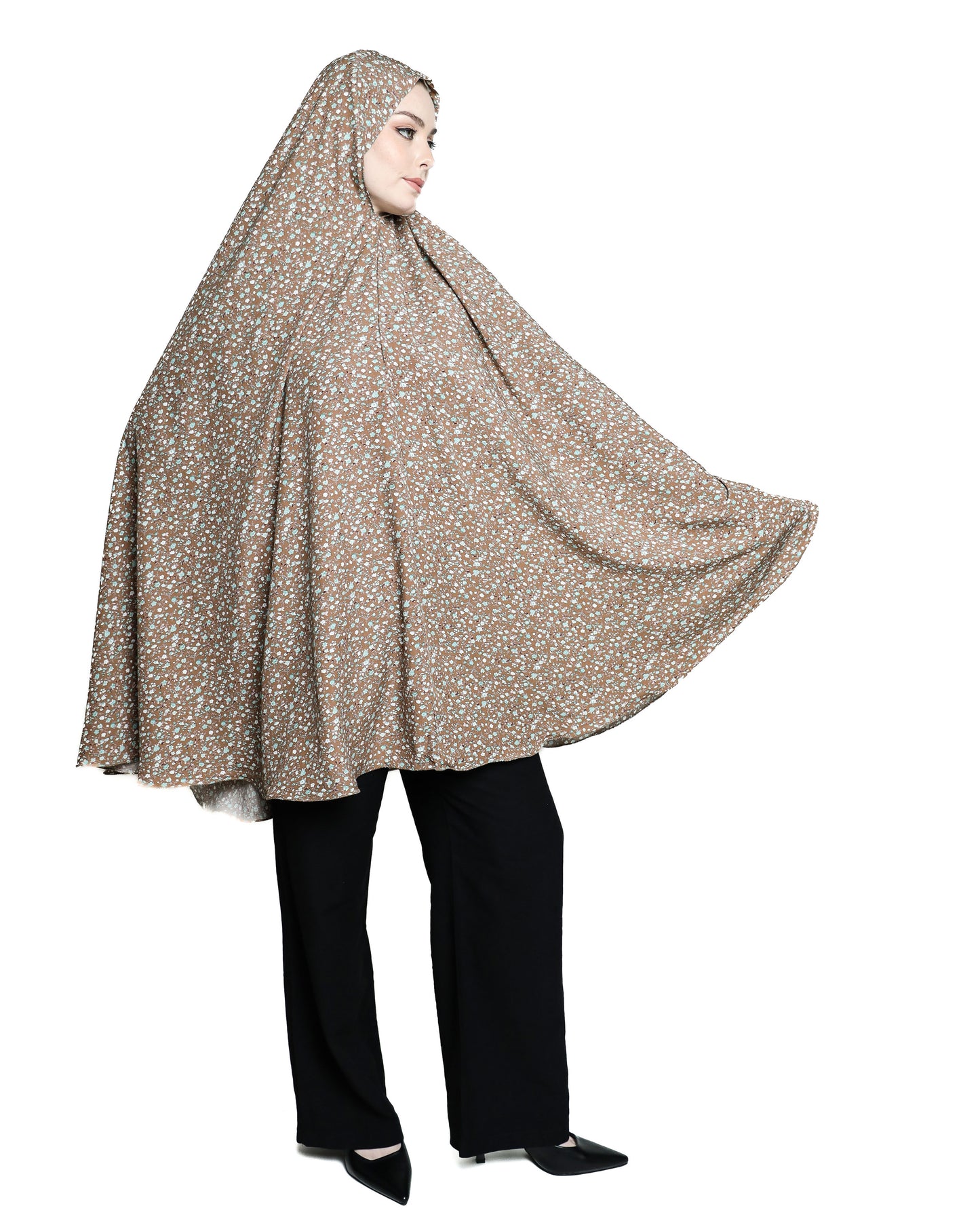 Ditsy Floral Praying Hijabs (Short) Gift Box