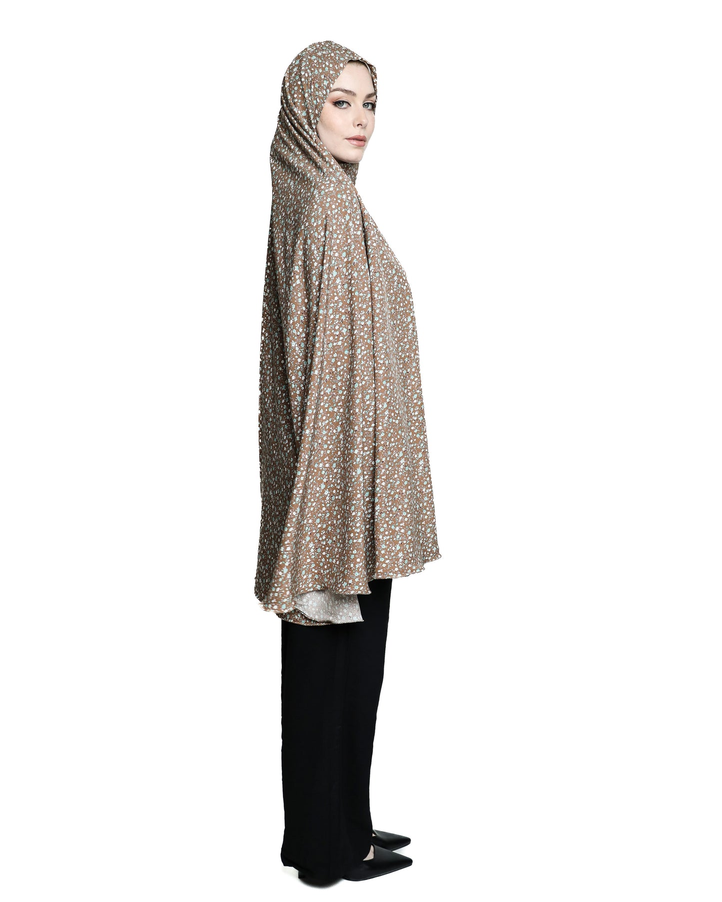 Ditsy Floral Praying Hijabs (Short) Gift Box