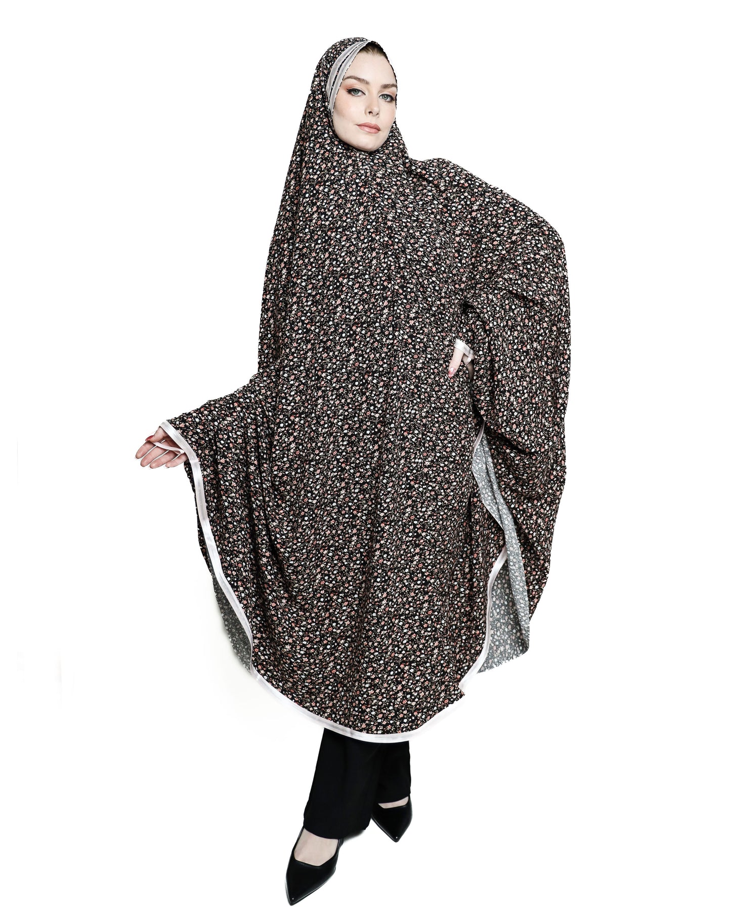 Ditsy Floral Praying Hijab