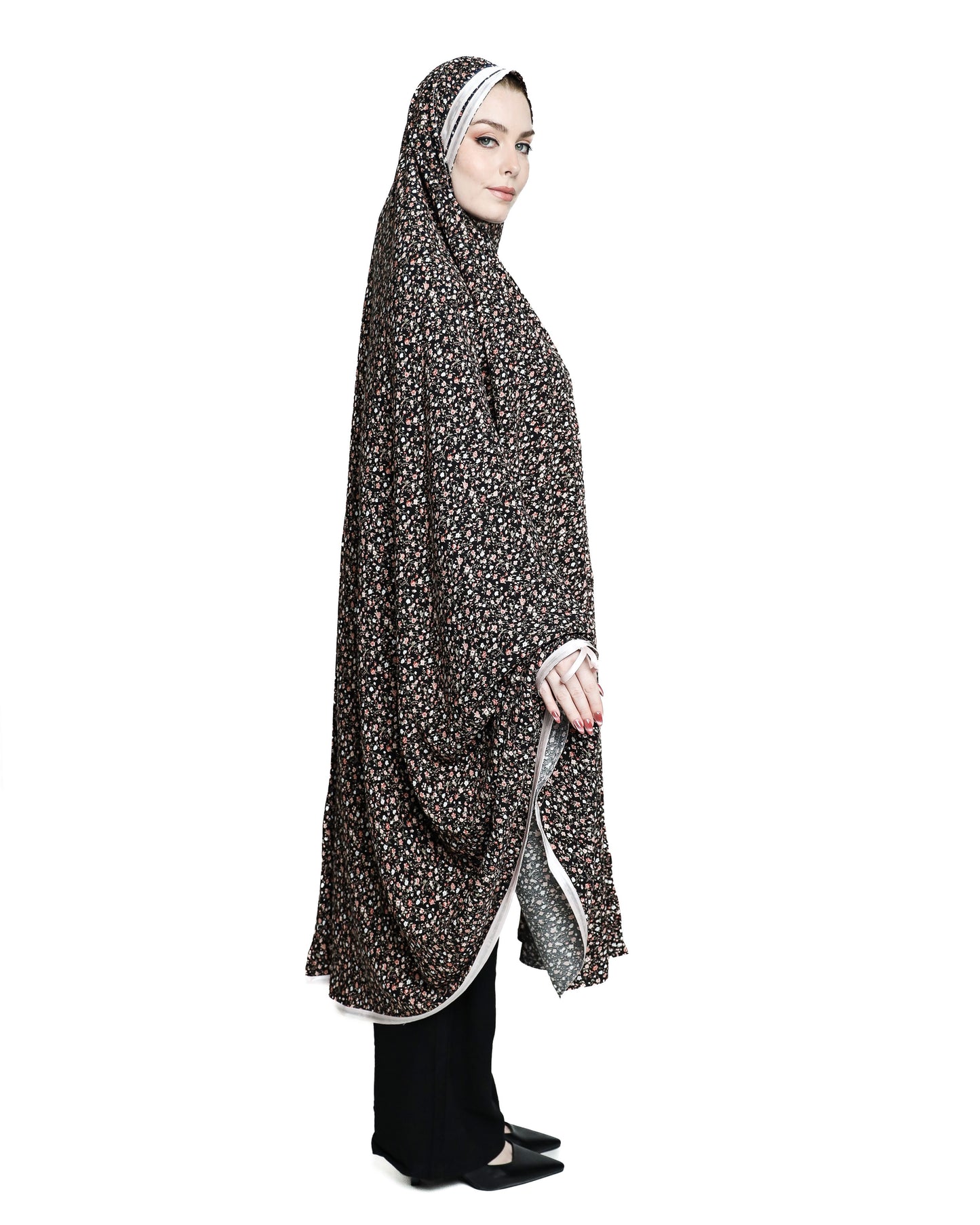 Ditsy Floral Praying Hijab