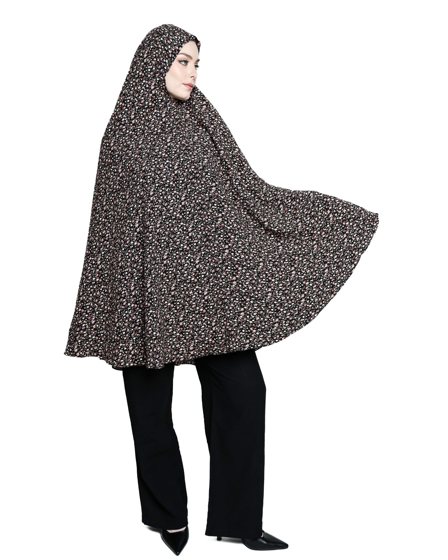 Ditsy Floral Praying Hijabs (Short) Gift Box