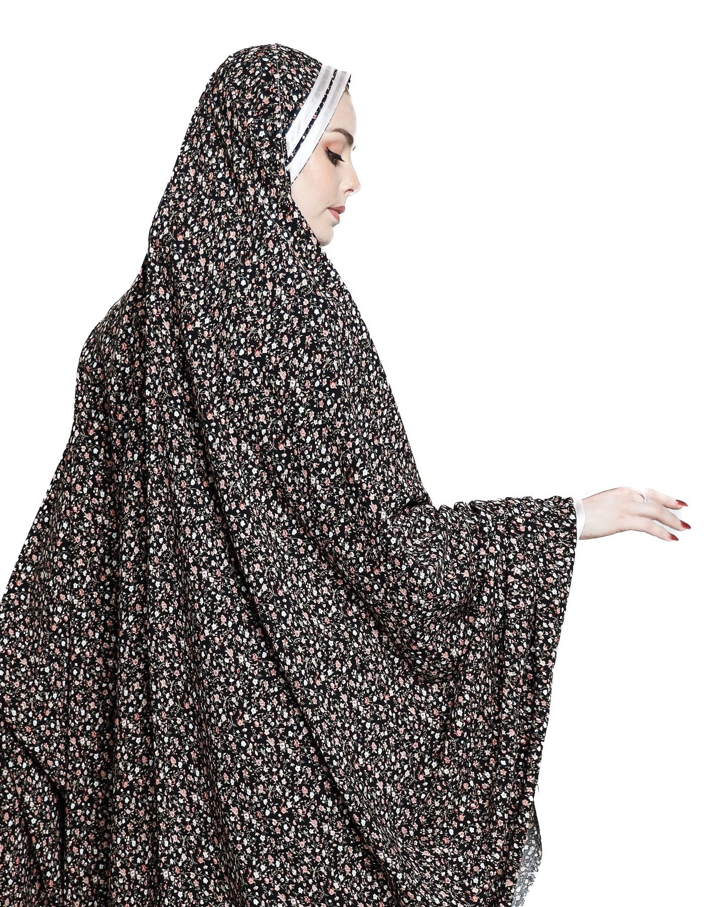 Ditsy Floral Praying Hijab