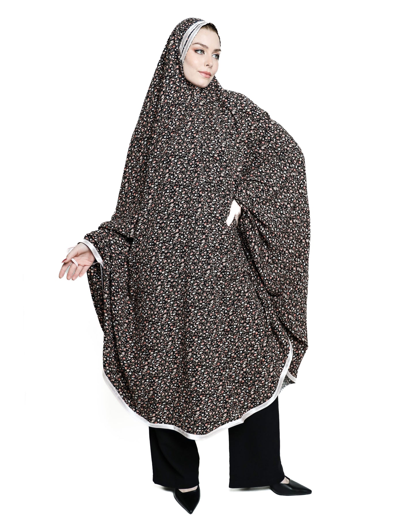 Ditsy Floral Praying Hijab