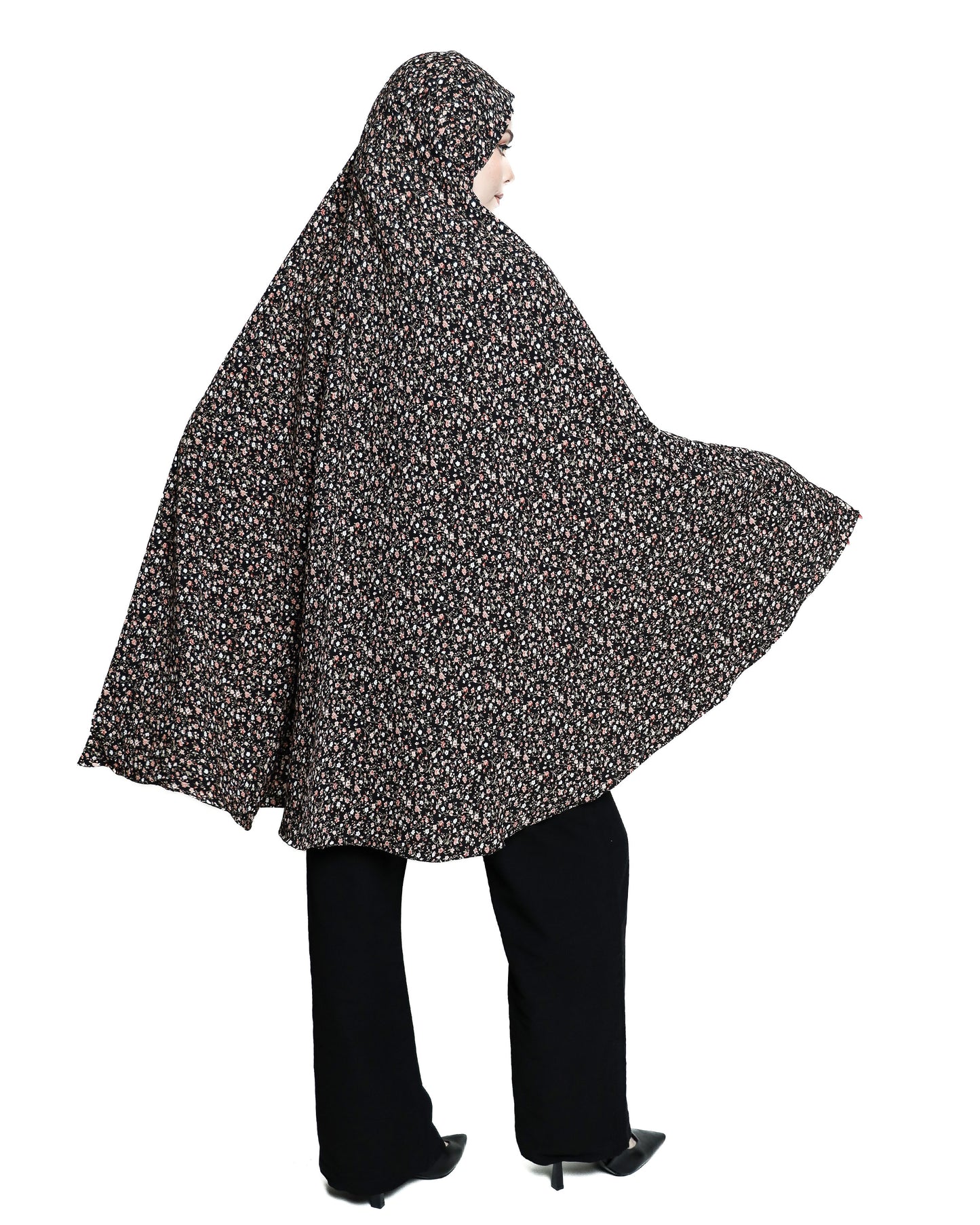 Ditsy Floral Praying Hijabs (Short) Gift Box