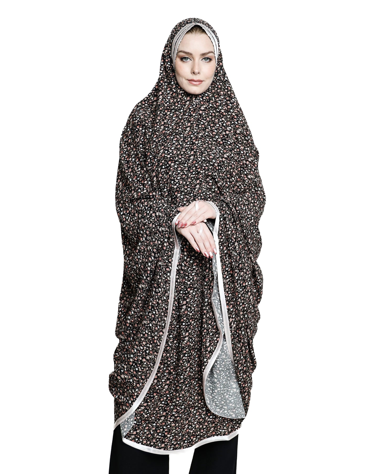 Ditsy Floral Praying Hijab