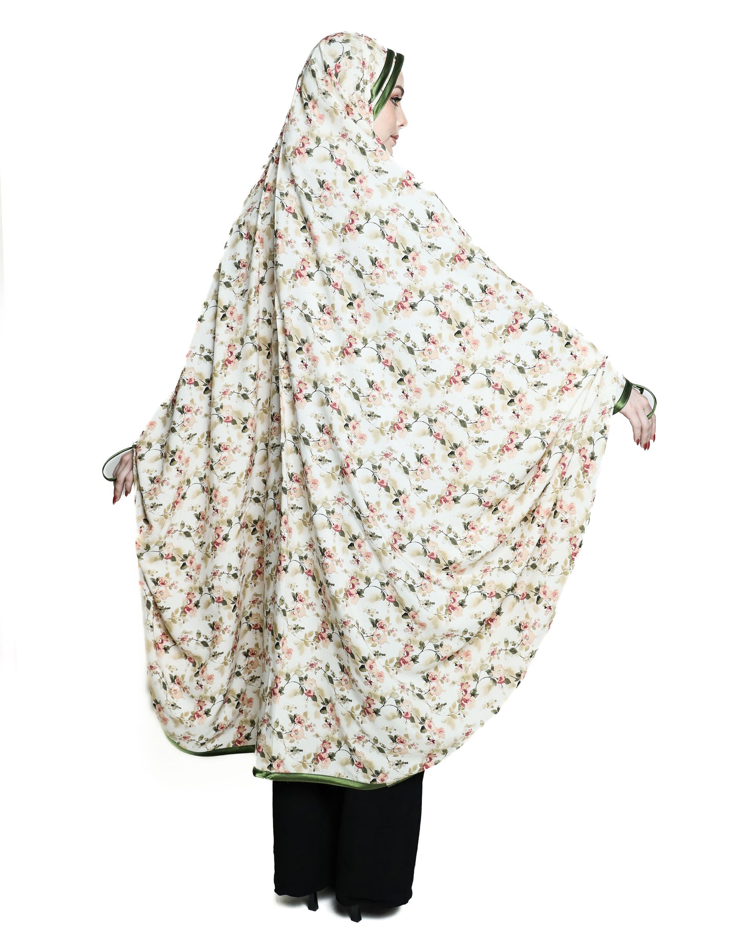 Floral Praying Hijab