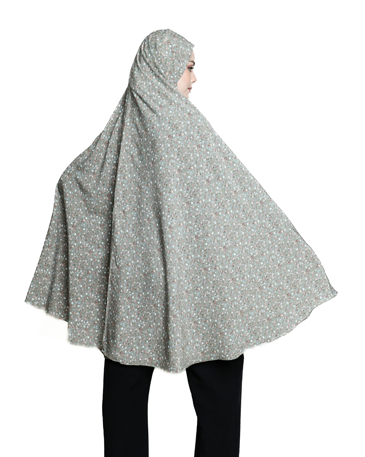 Ditsy Floral Praying Hijabs (Short) Gift Box