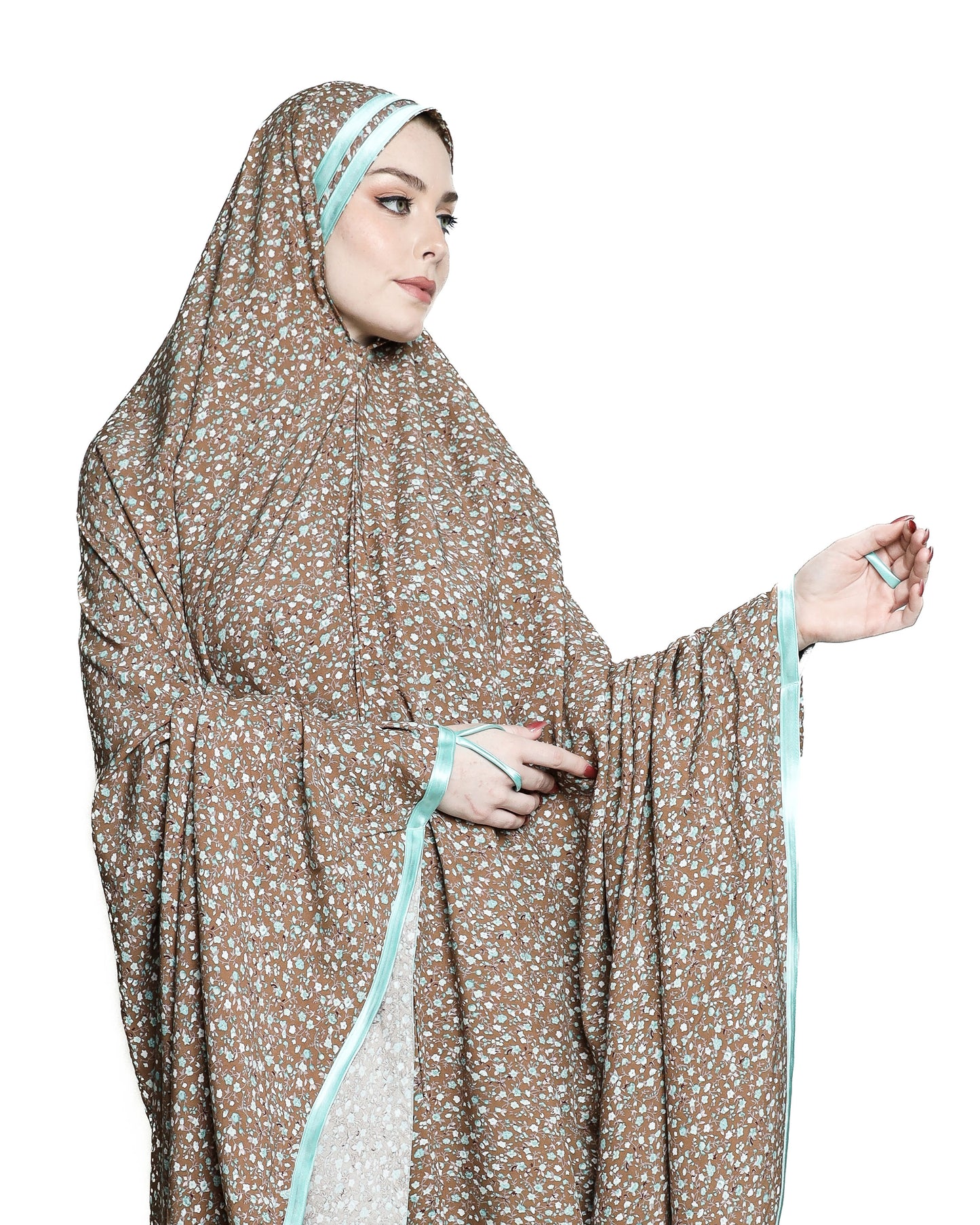 Ditsy Floral Praying Hijab