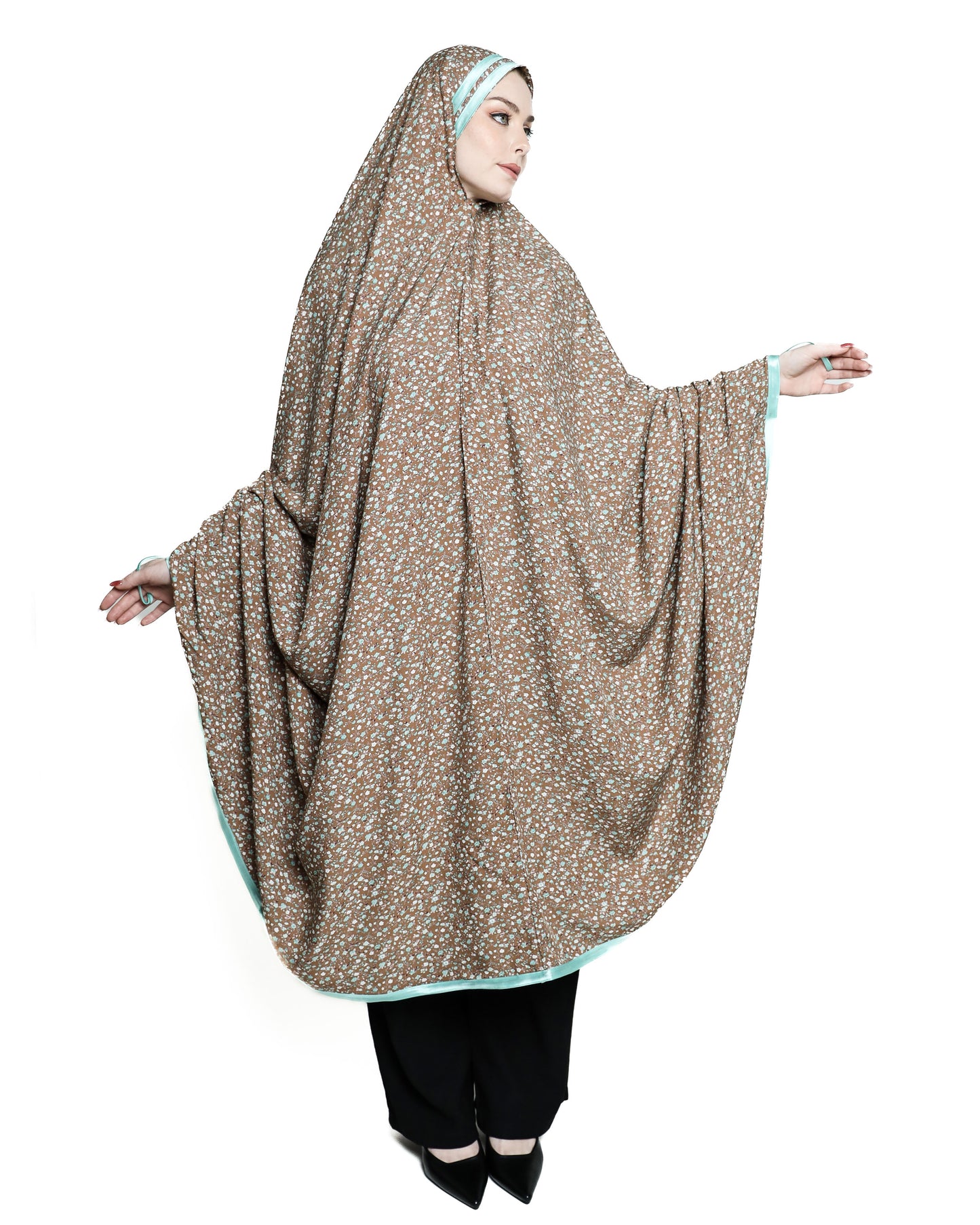 Ditsy Floral Praying Hijab