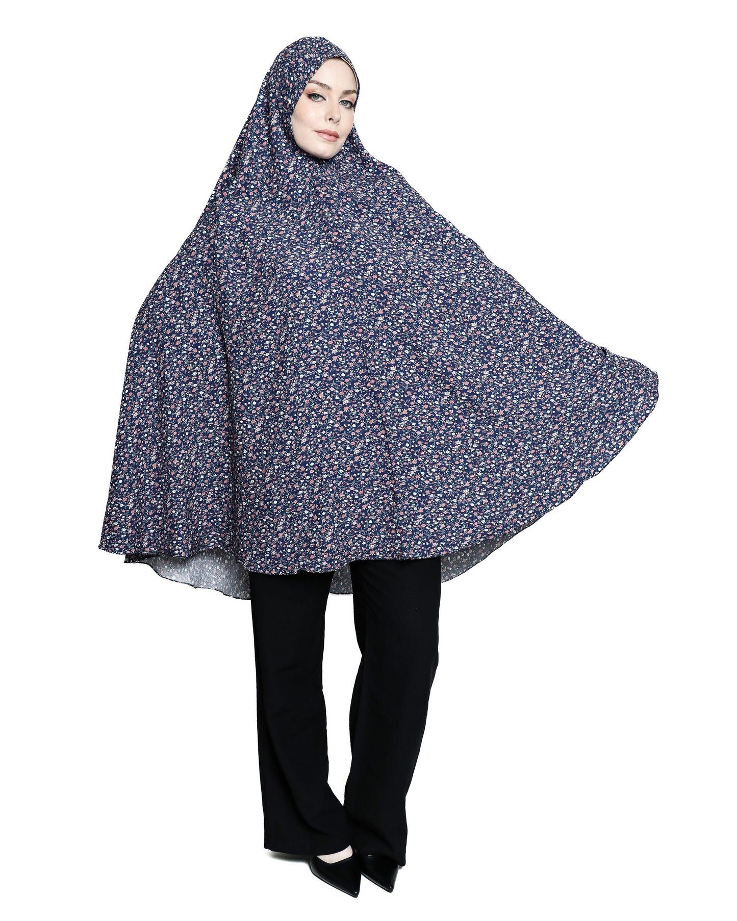 Ditsy Floral Praying Hijabs (Short) Gift Box