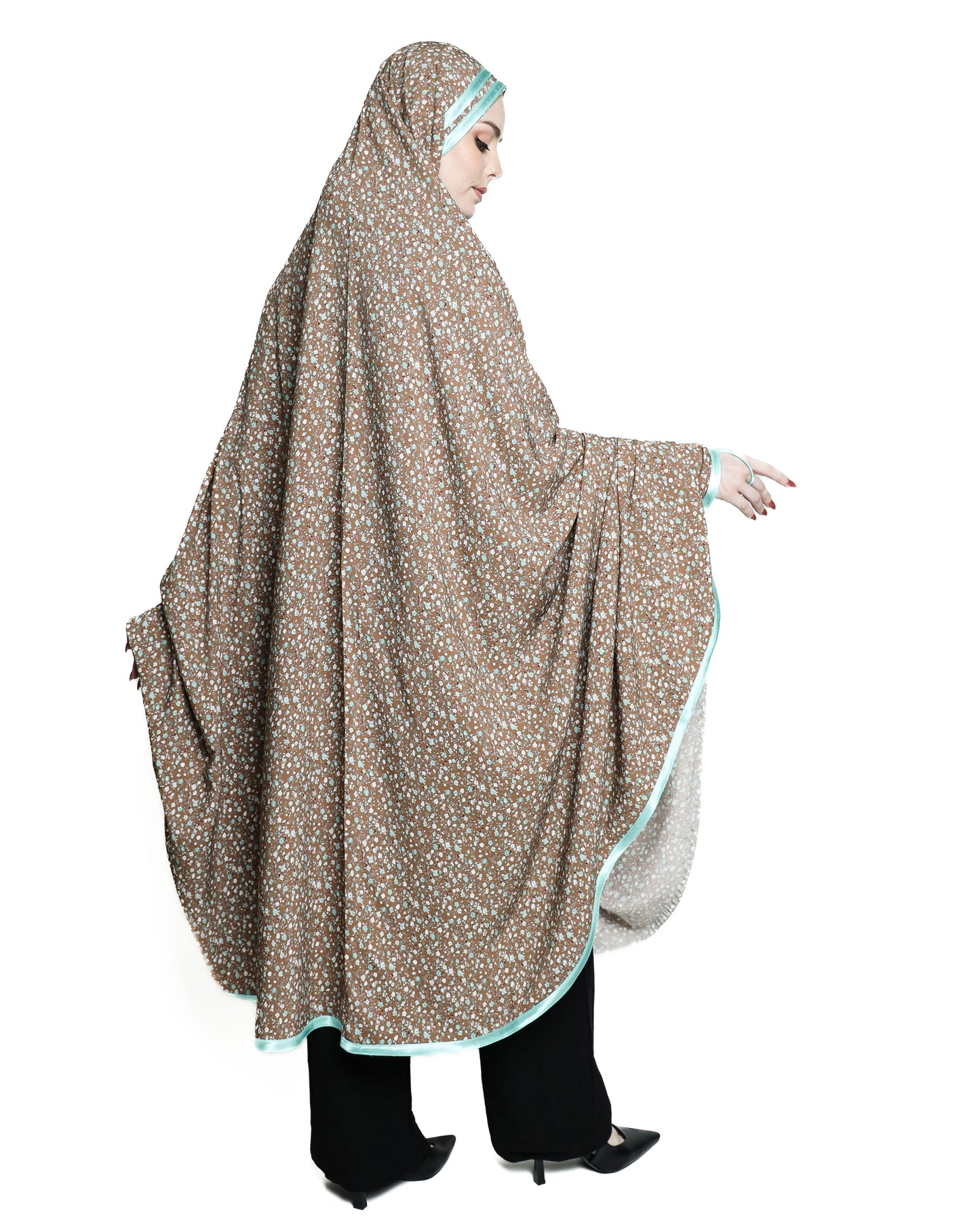 Ditsy Floral Praying Hijab