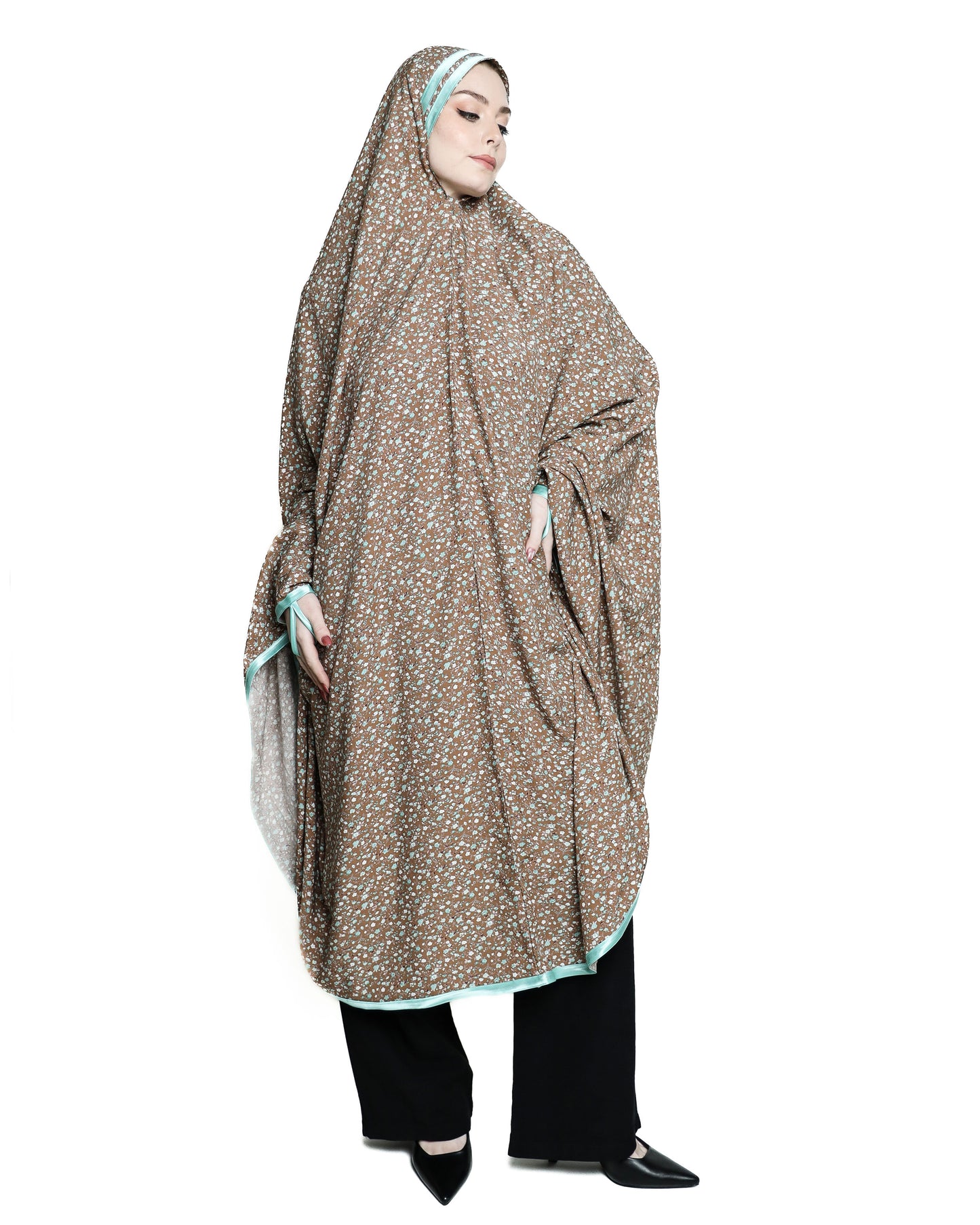 Ditsy Floral Praying Hijab