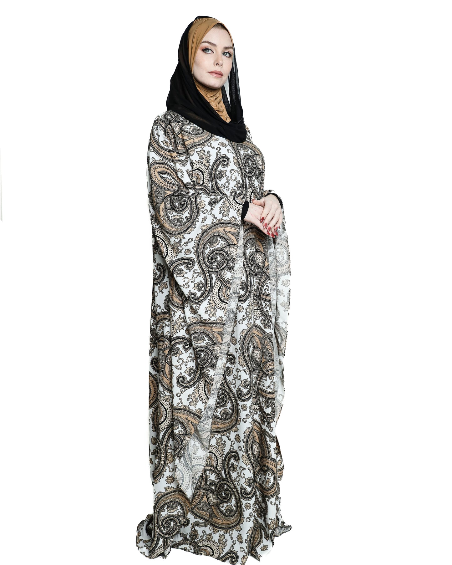 Paisley Cotton Kaftan