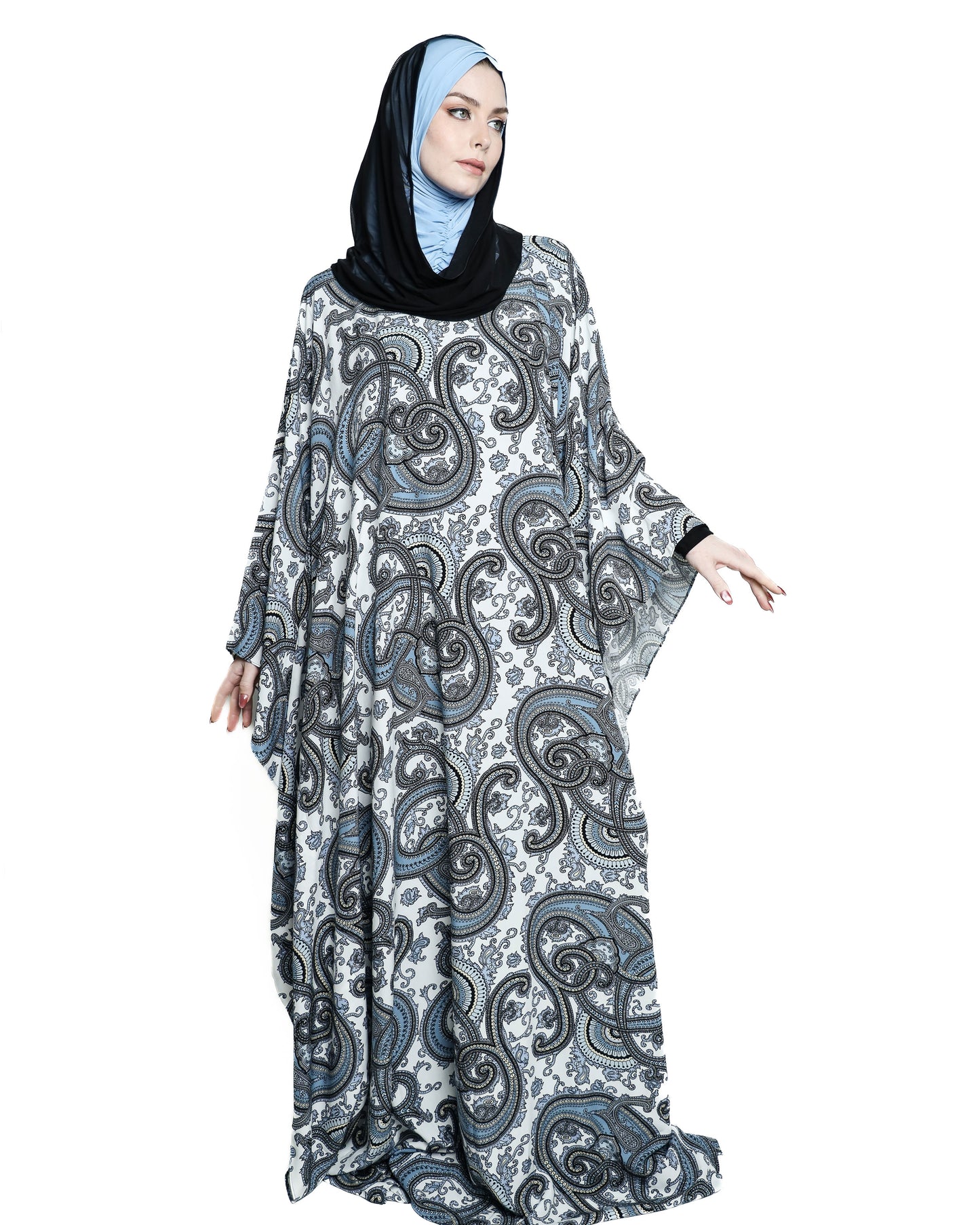 Paisley Cotton Kaftan