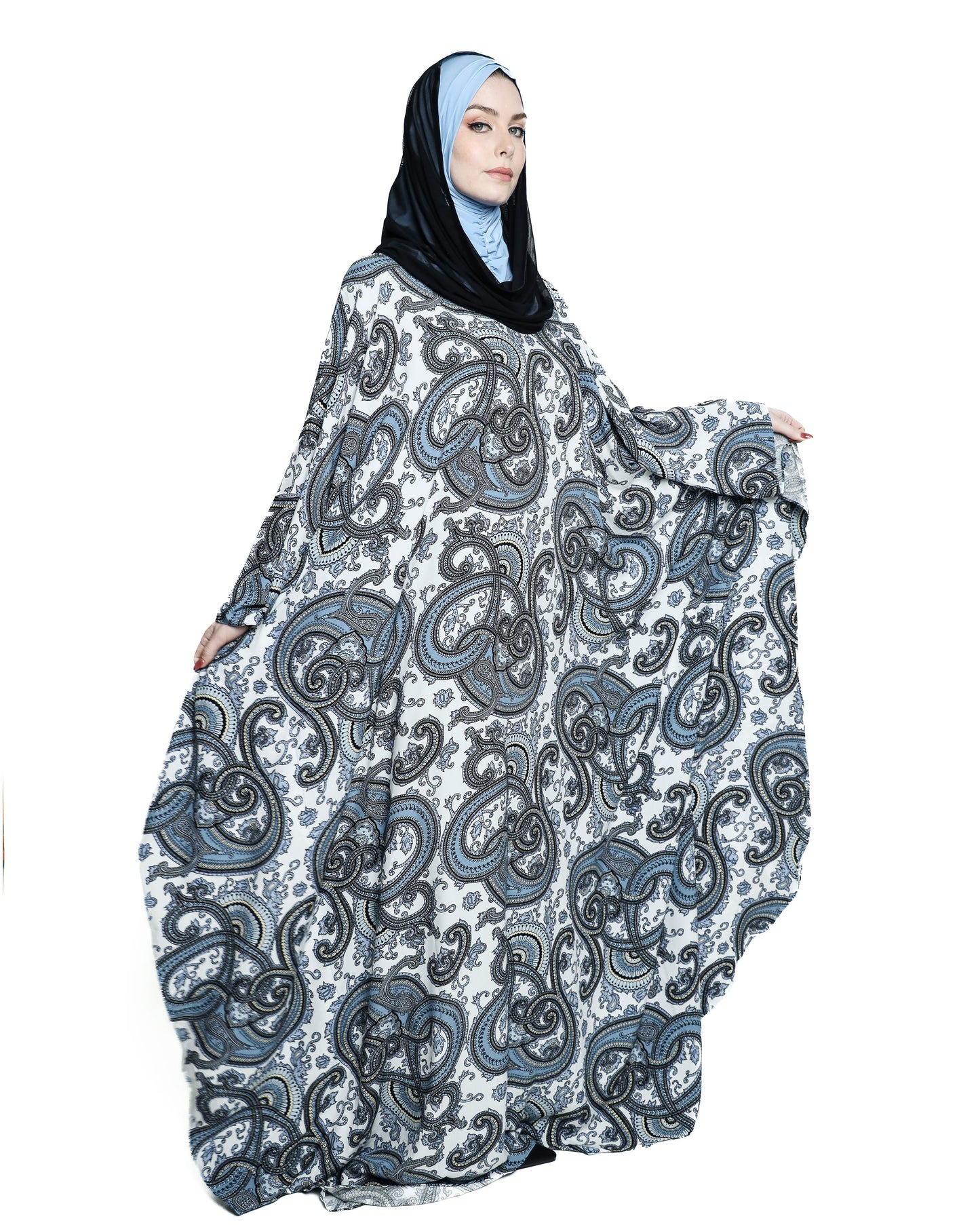 Paisley Cotton Kaftan