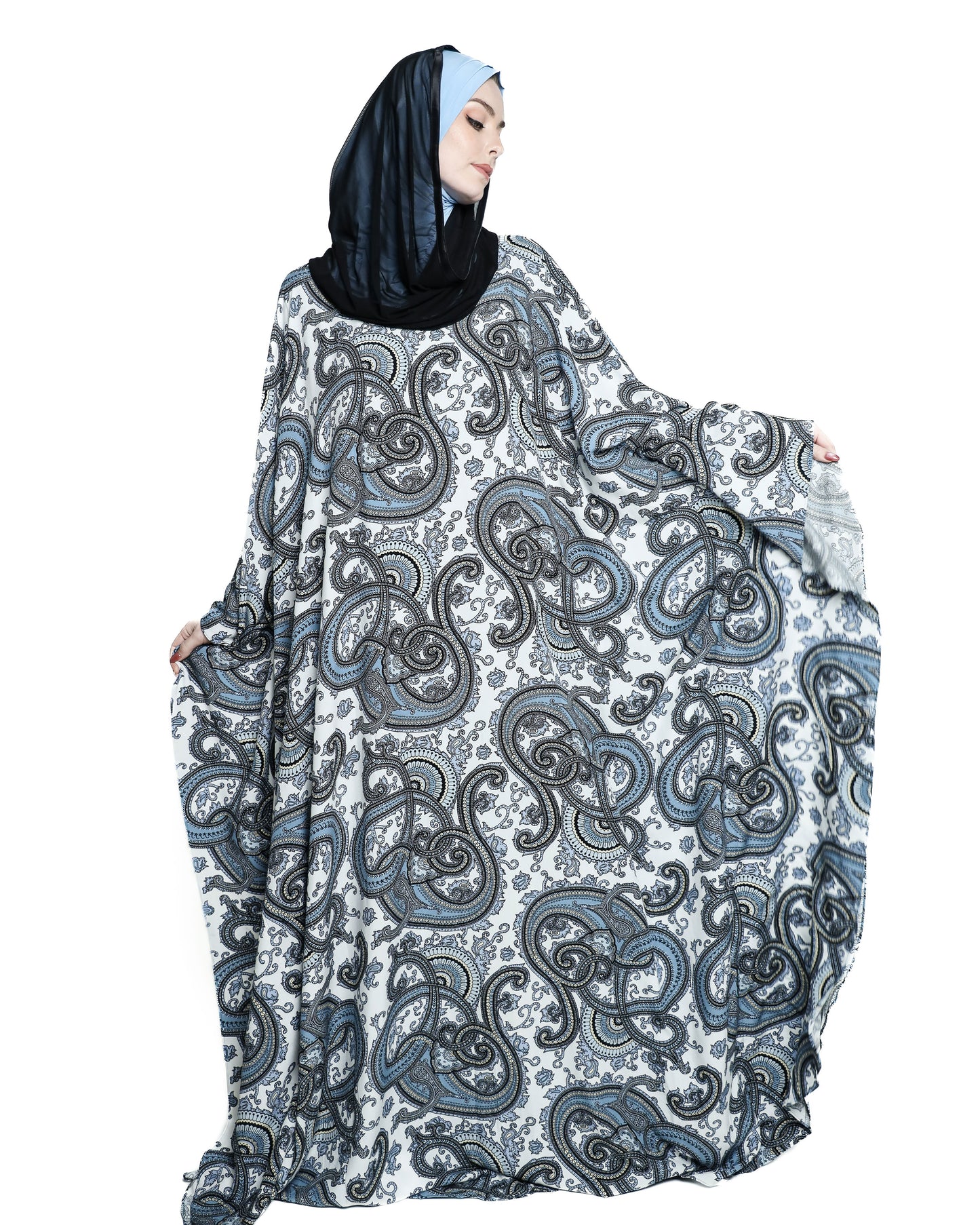 Paisley Cotton Kaftan