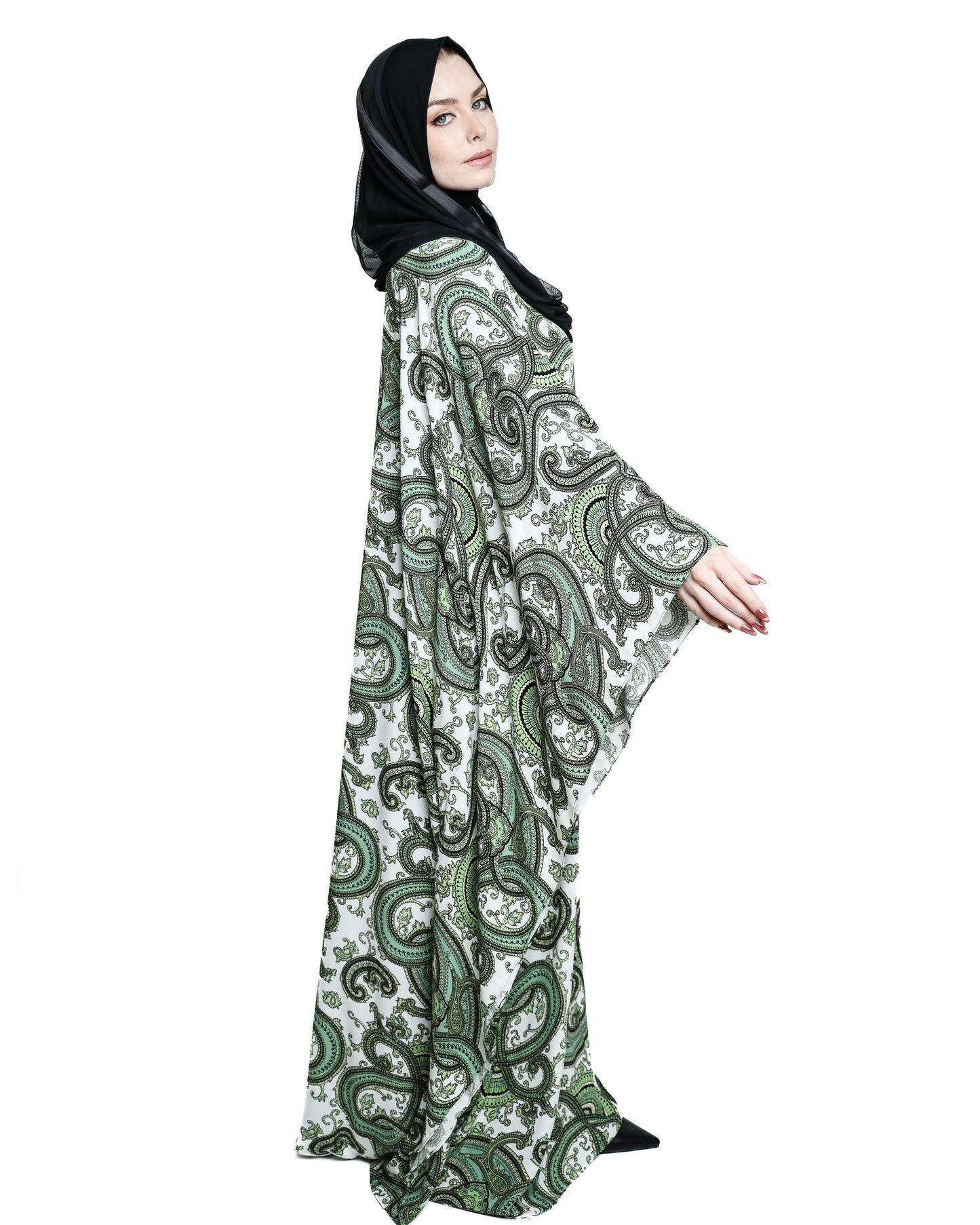 Paisley Cotton Kaftan