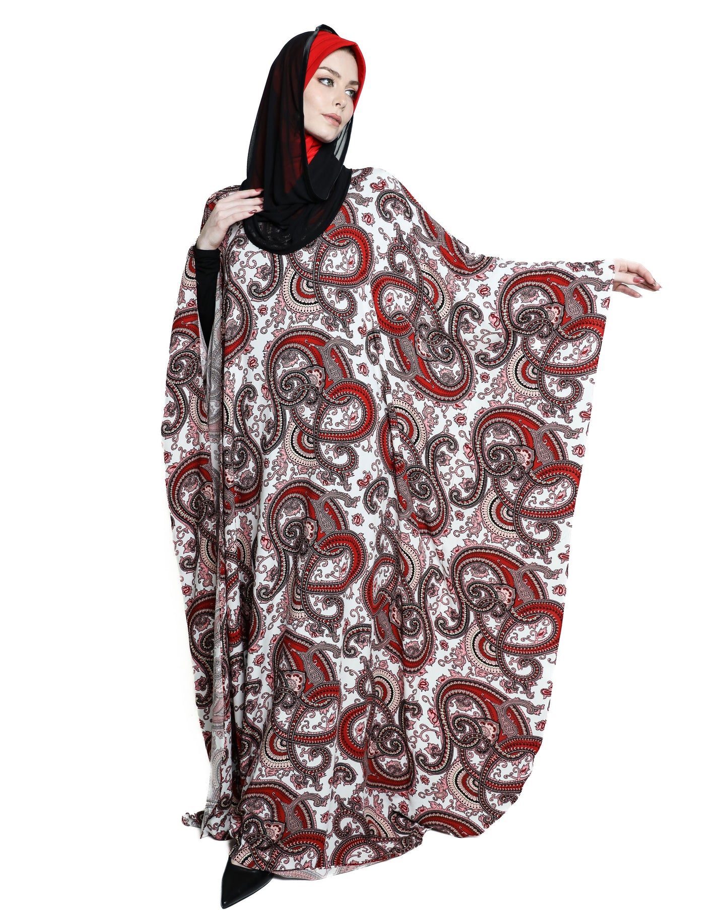 Paisley Cotton Kaftan